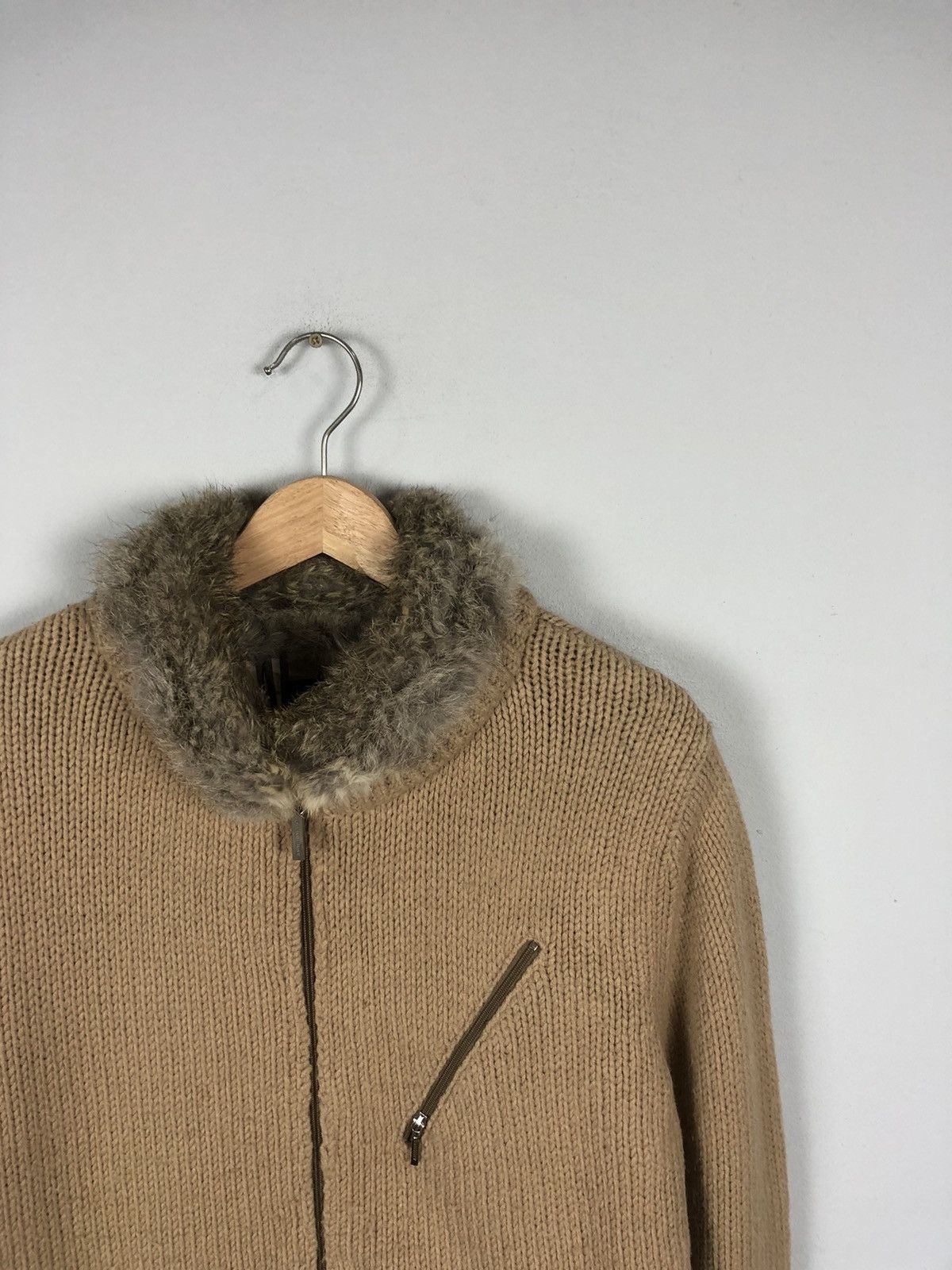Burberry × Other Burberry Faux Fur Nova Check Woolen Jacket Size M / US 6-8 / IT 42-44 - 2 Thumbnail