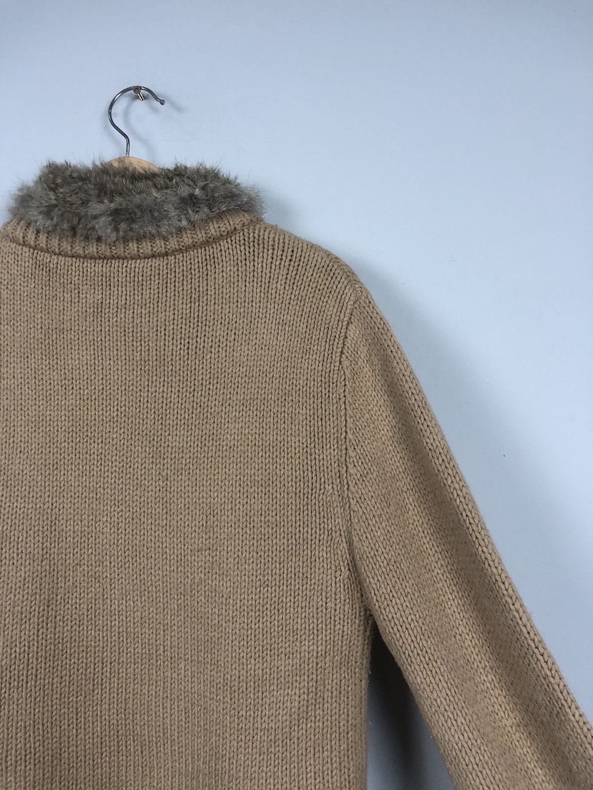 Burberry × Other Burberry Faux Fur Nova Check Woolen Jacket Size M / US 6-8 / IT 42-44 - 6 Thumbnail