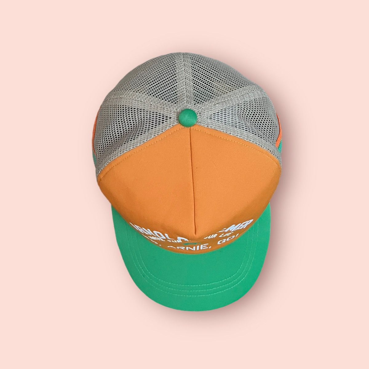 Japanese Brand VINTAGE ARNOLD PALMER TRUCKER SNAPBACK Size ONE SIZE - 18 Thumbnail
