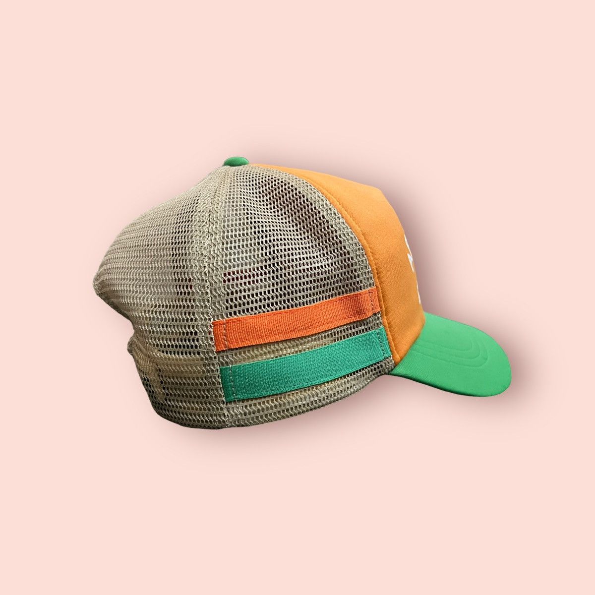 Japanese Brand VINTAGE ARNOLD PALMER TRUCKER SNAPBACK Size ONE SIZE - 11 Thumbnail