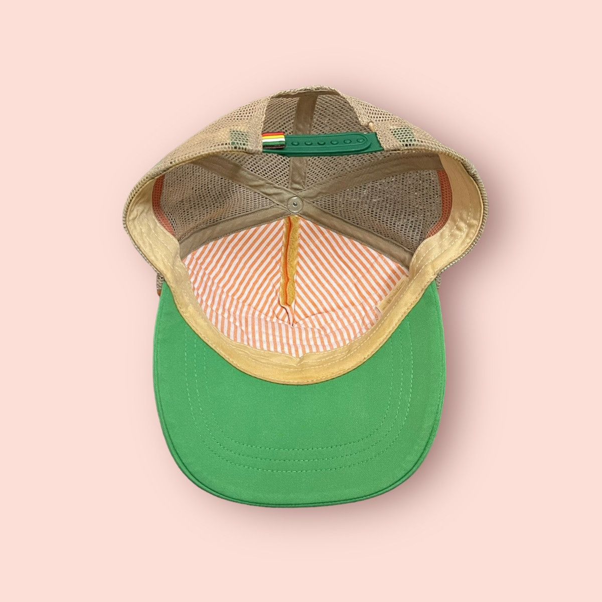 Japanese Brand VINTAGE ARNOLD PALMER TRUCKER SNAPBACK Size ONE SIZE - 20 Thumbnail