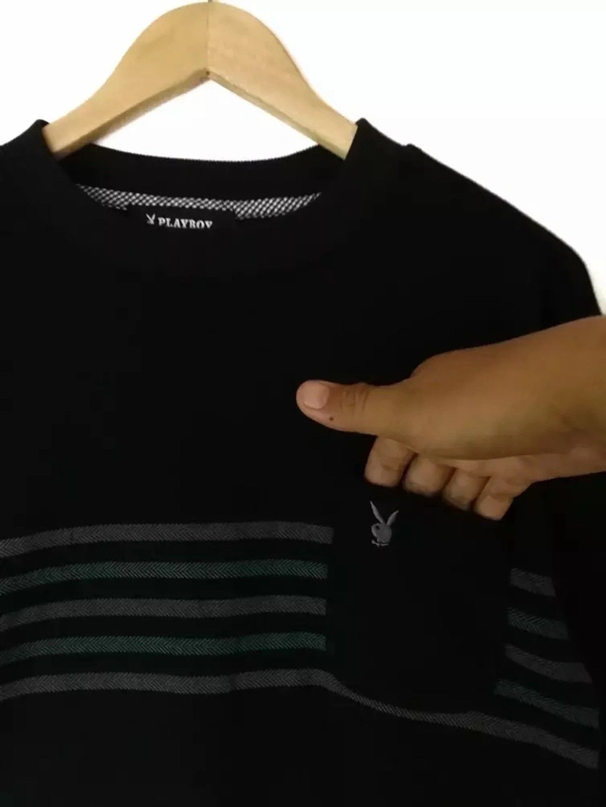 Playboy × Vintage playboy crewneck single pocket Size US M / EU 48-50 / 2 - 5 Thumbnail
