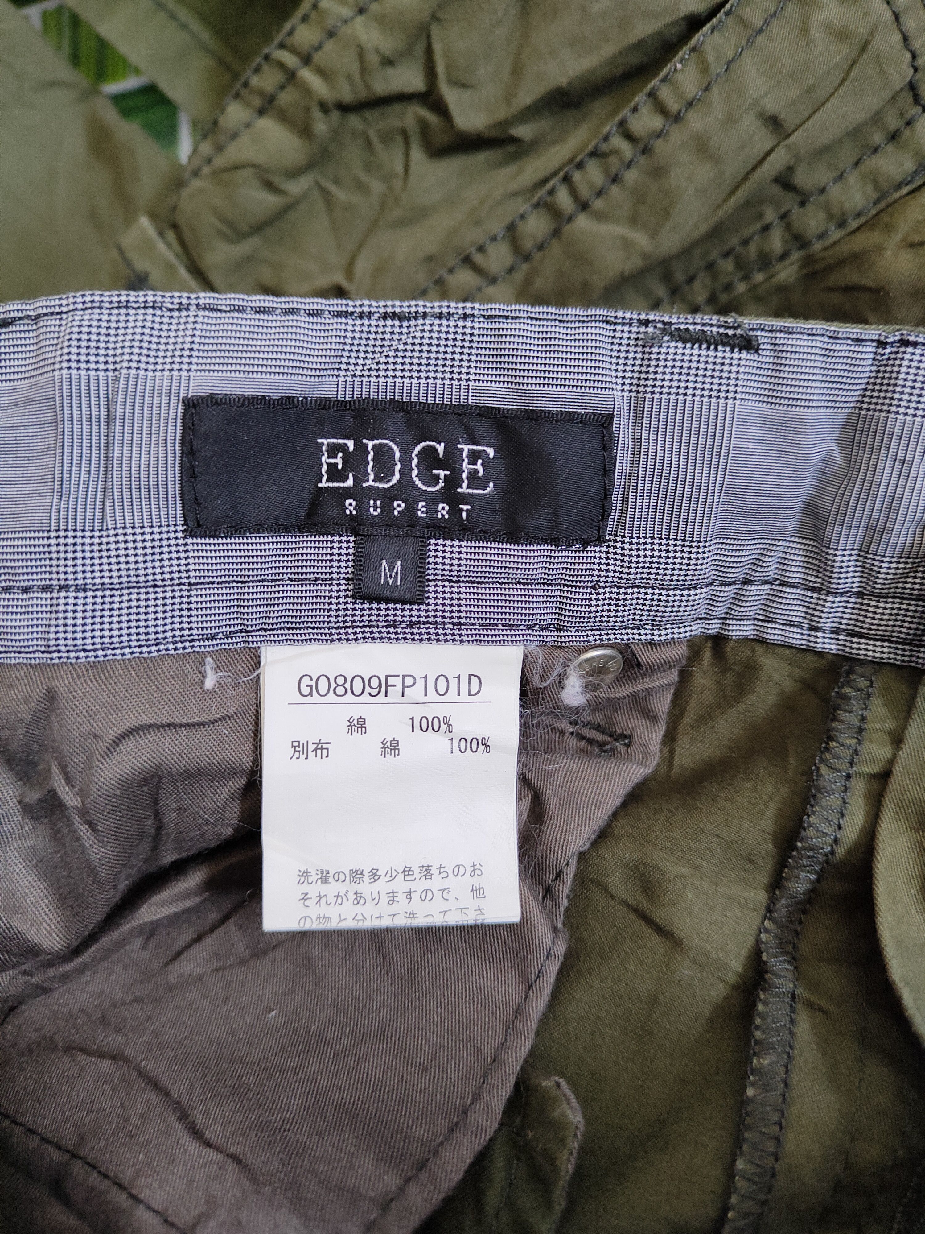Vintage DL Edge Rupert Green Multi Pocket Tactical Cargo Pants #S378 Size US 31 - 13 Thumbnail