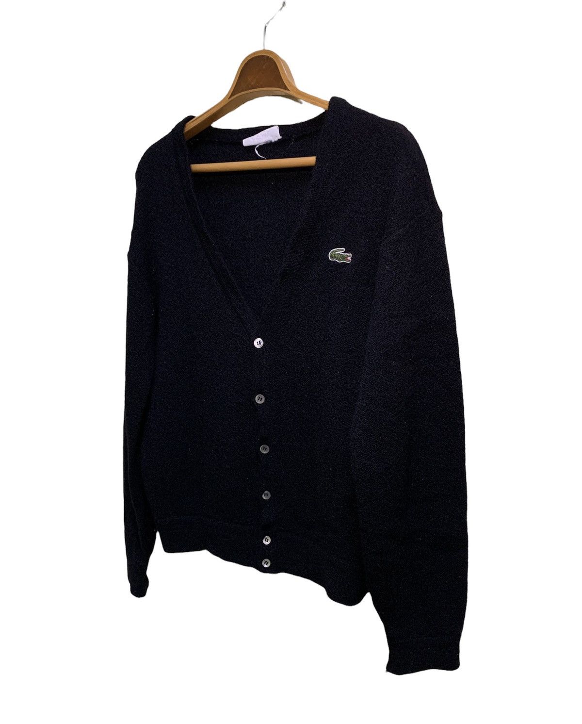 Lacoste Wool Cardigan Lacoste Black Cardigan Size US S / EU 44-46 / 1 - 2 Thumbnail