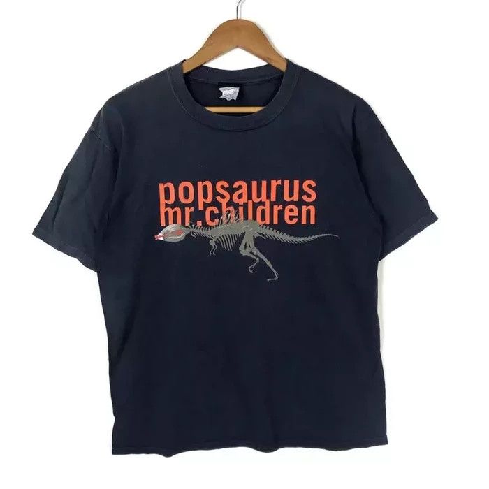 Band Tees × Vintage MR CHILDREN POPSAURUS Japanese Band Japan Concert Size US M / EU 48-50 / 2 - 1 Thumbnail