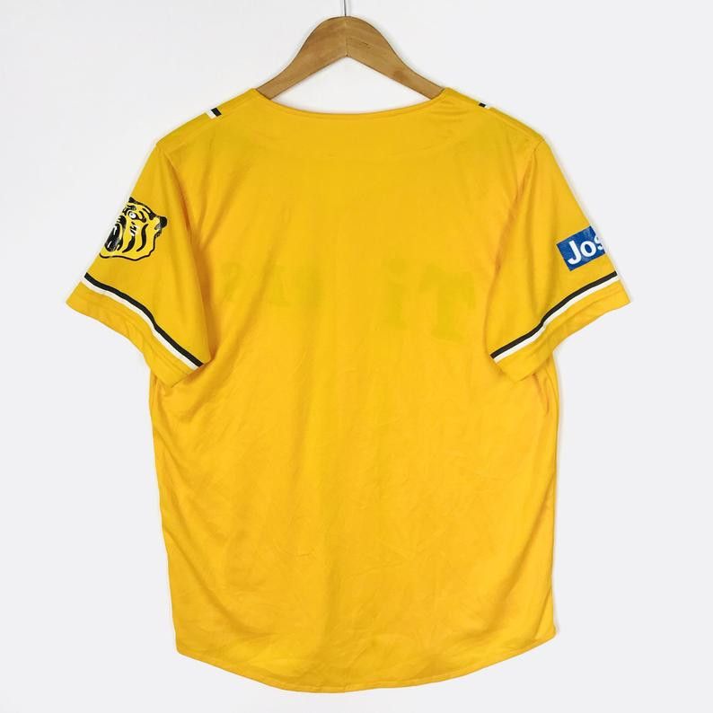 MLB Vintage HANSHIN TIGERS Baseball Jersey Size US S / EU 44-46 / 1 - 5 Thumbnail