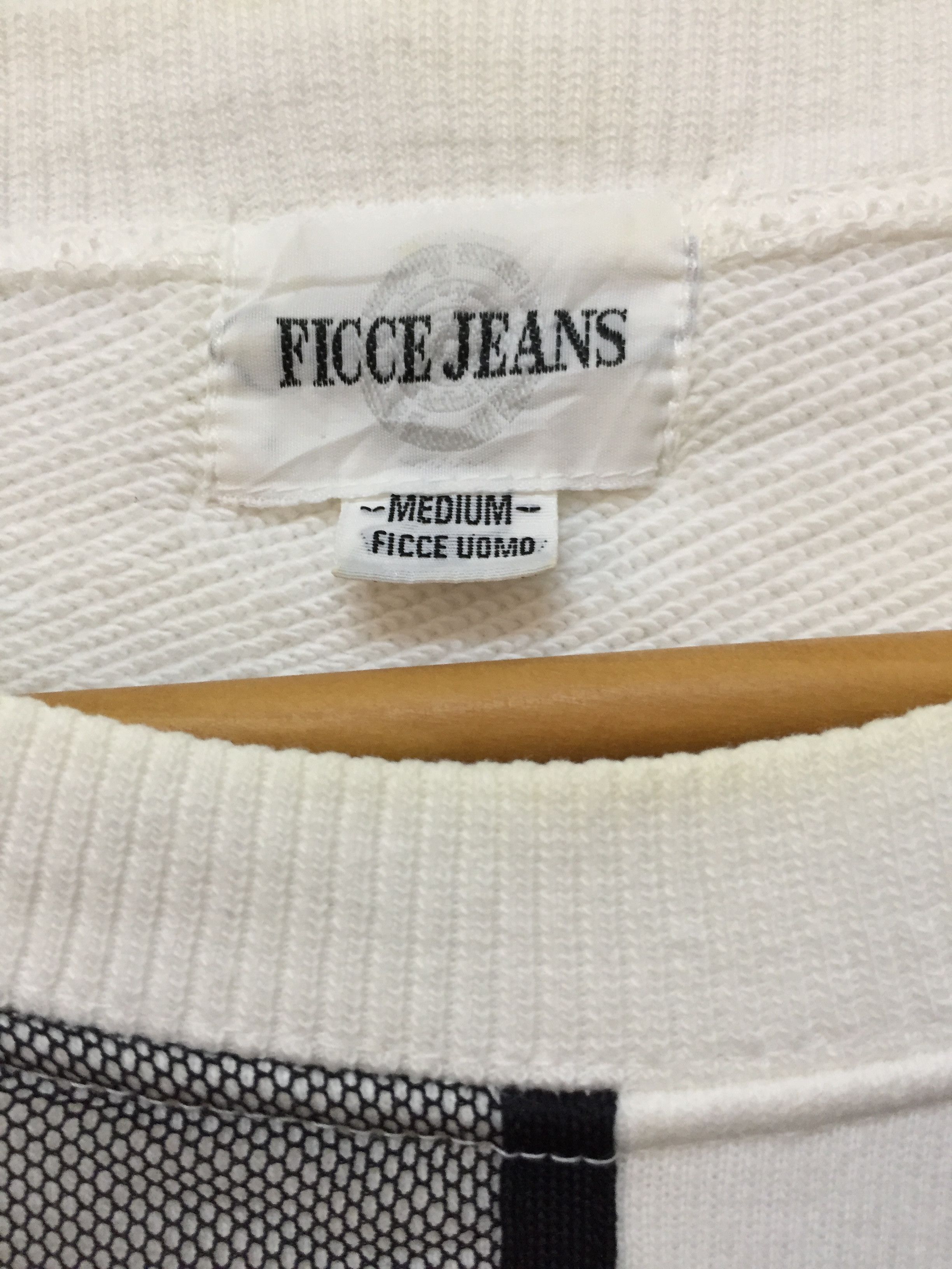 Yoshiyuki Konishi AW2000 FICCE 'Muttley' mesh layer sweatshirt Size US L / EU 52-54 / 3 - 11 Thumbnail