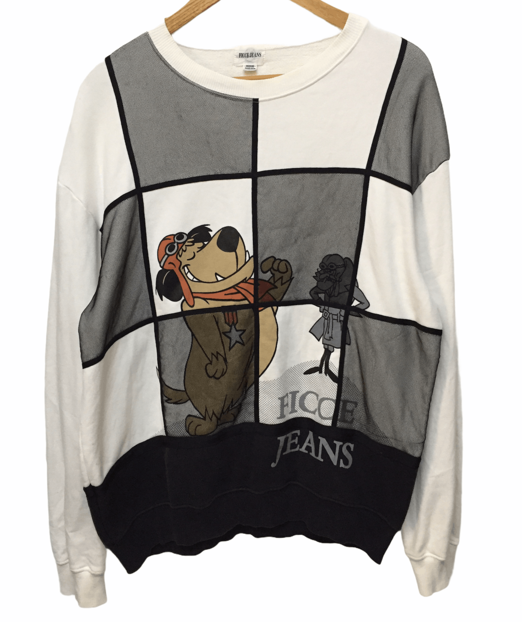 Yoshiyuki Konishi AW2000 FICCE 'Muttley' mesh layer sweatshirt Size US L / EU 52-54 / 3 - 2 Thumbnail