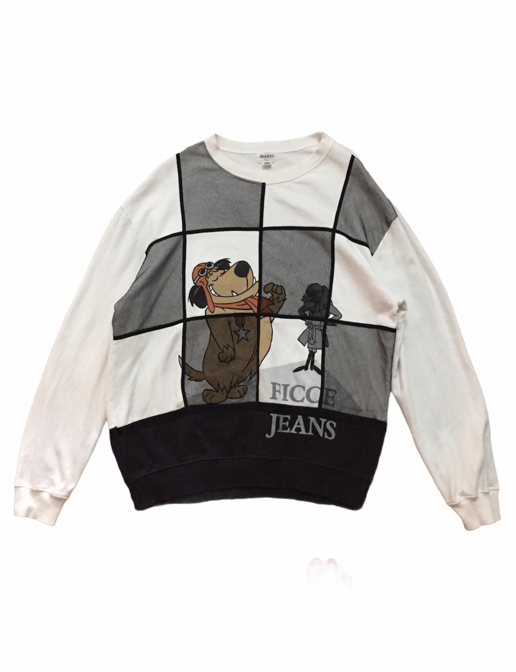 Yoshiyuki Konishi AW2000 FICCE 'Muttley' mesh layer sweatshirt Size US L / EU 52-54 / 3 - 1 Thumbnail