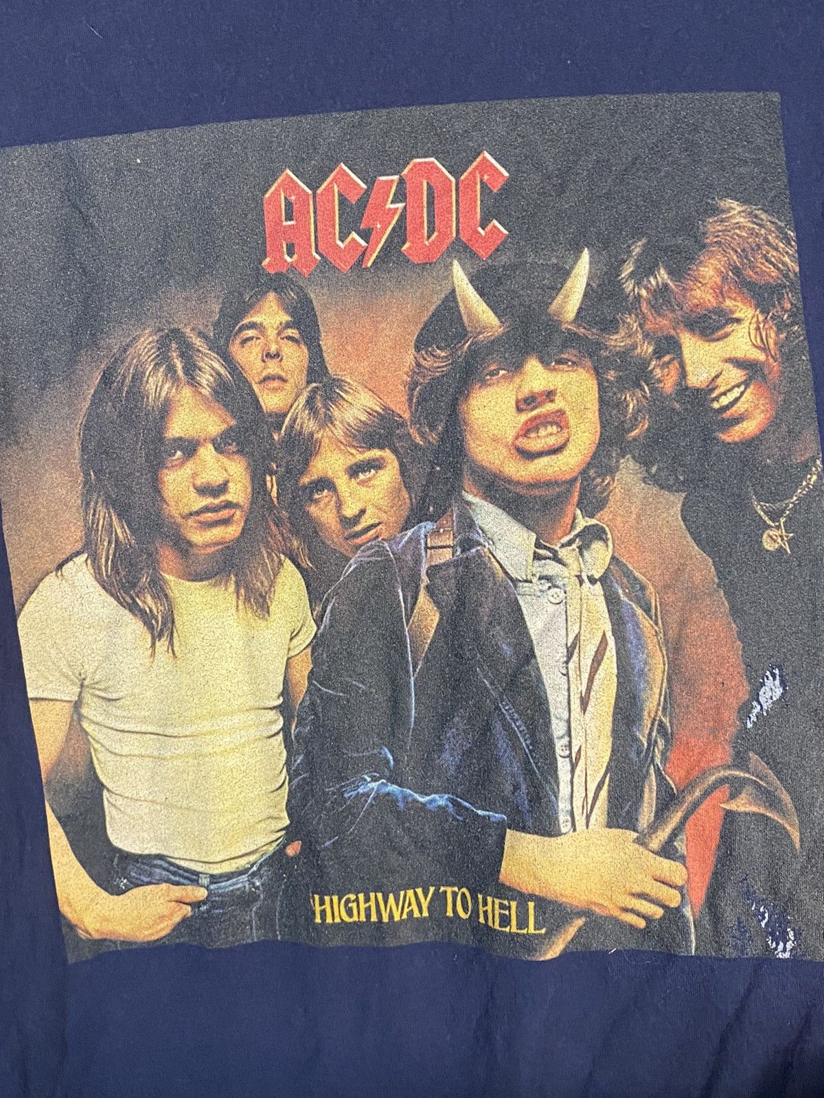 Rock Band Highway to Hell AC/DC T-shirt | Grailed