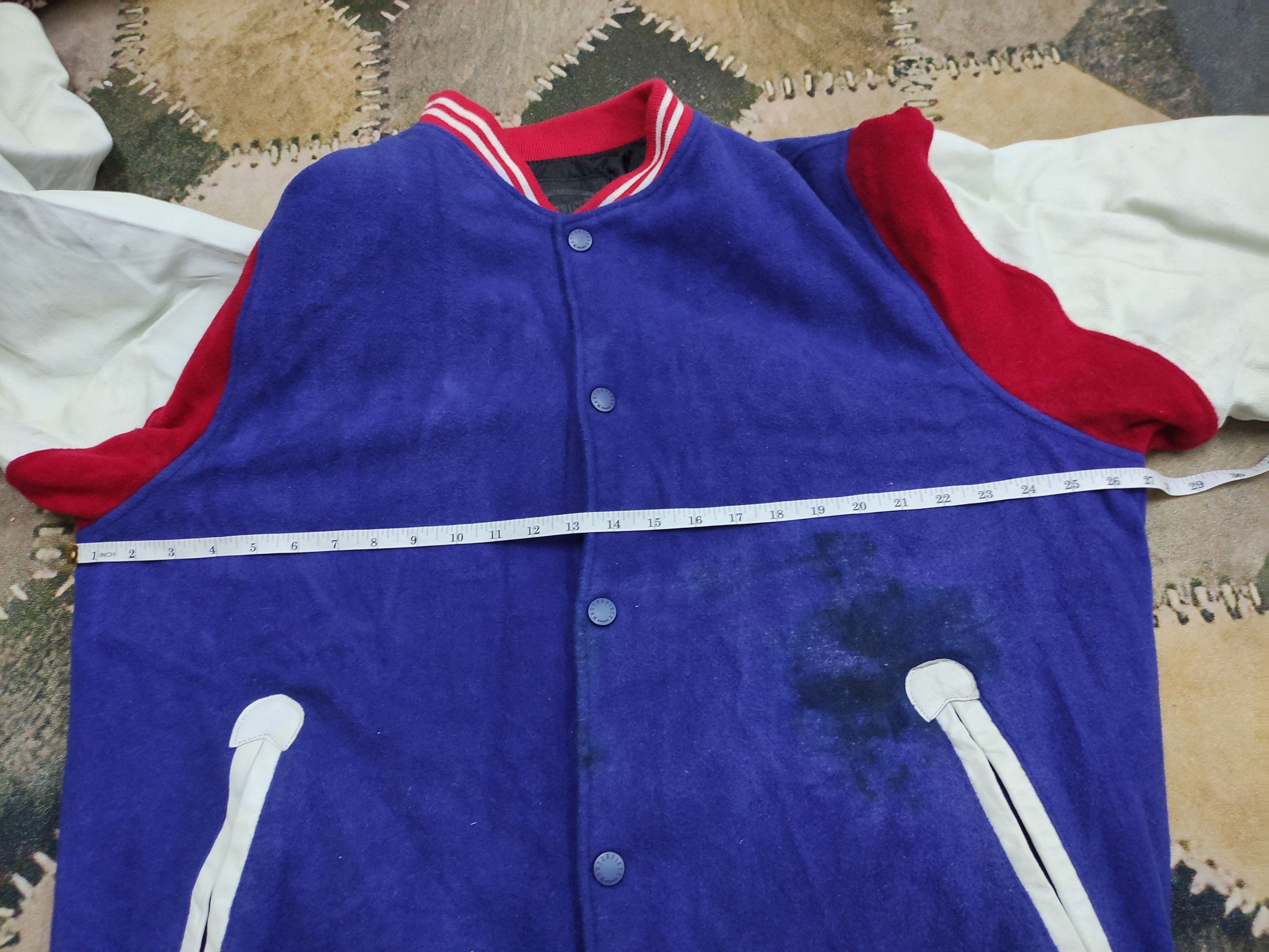MasterPiece MASTERPIECE VARSITY JACKET SLEEVE LEATHER Size US L / EU 52-54 / 3 - 16 Thumbnail