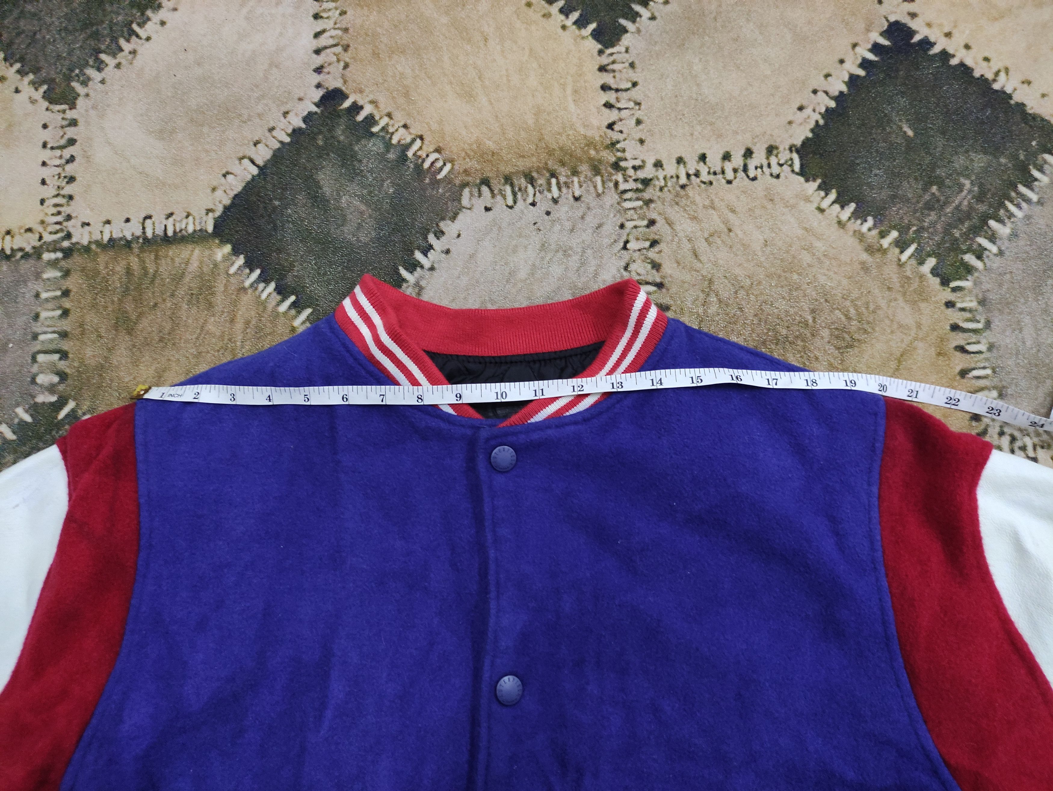 MasterPiece MASTERPIECE VARSITY JACKET SLEEVE LEATHER Size US L / EU 52-54 / 3 - 14 Thumbnail