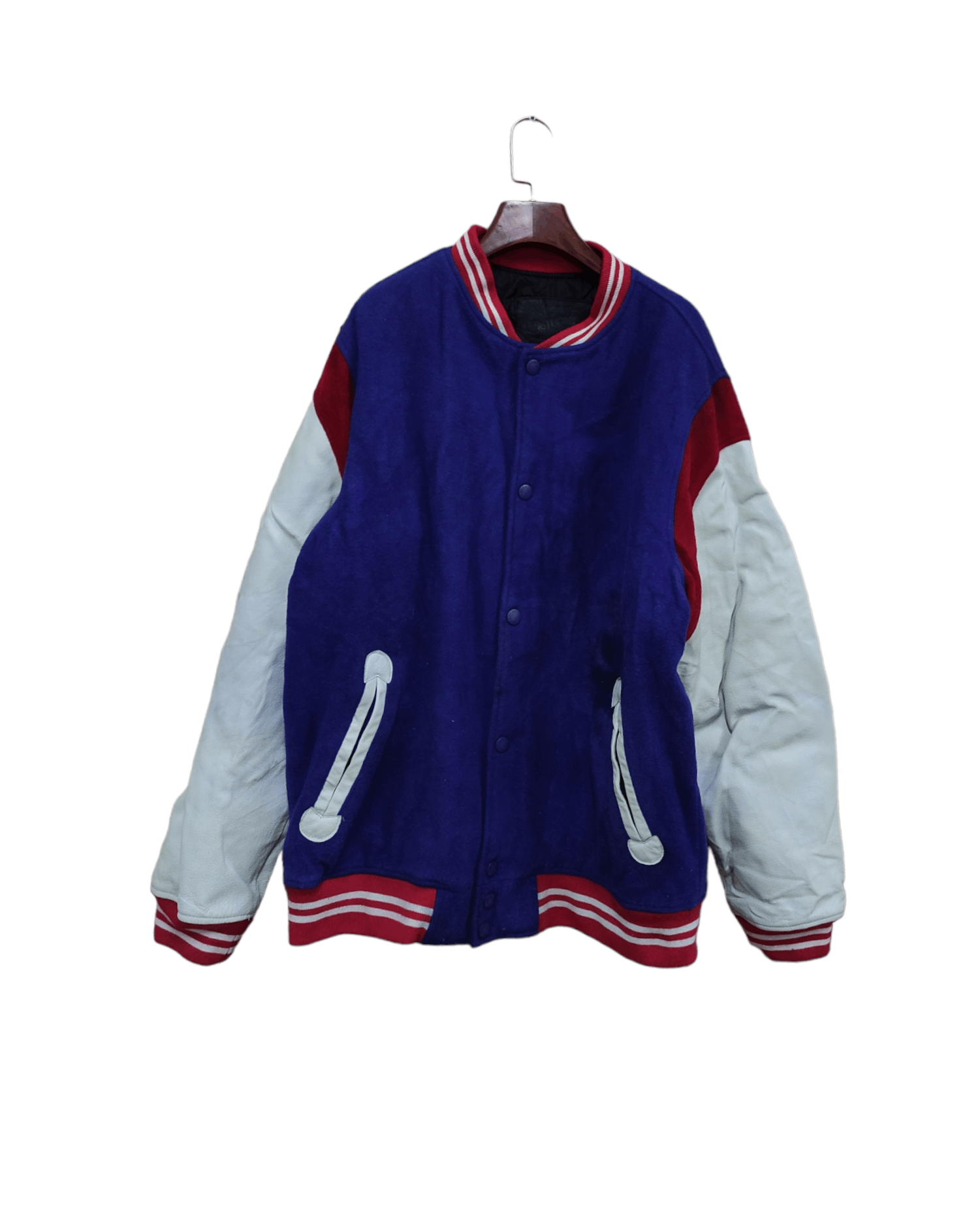 MasterPiece MASTERPIECE VARSITY JACKET SLEEVE LEATHER Size US L / EU 52-54 / 3 - 1 Thumbnail