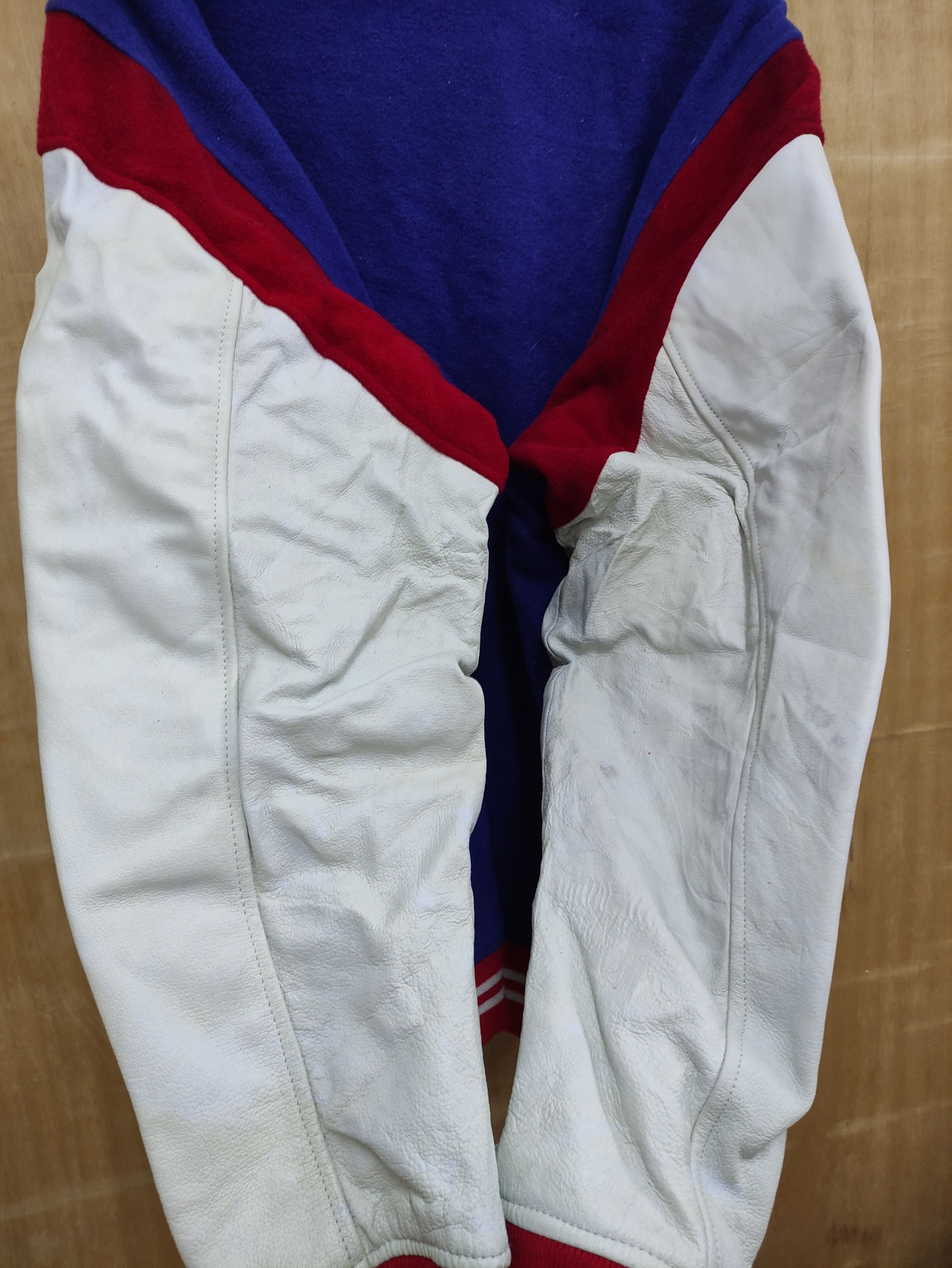 MasterPiece MASTERPIECE VARSITY JACKET SLEEVE LEATHER Size US L / EU 52-54 / 3 - 7 Thumbnail