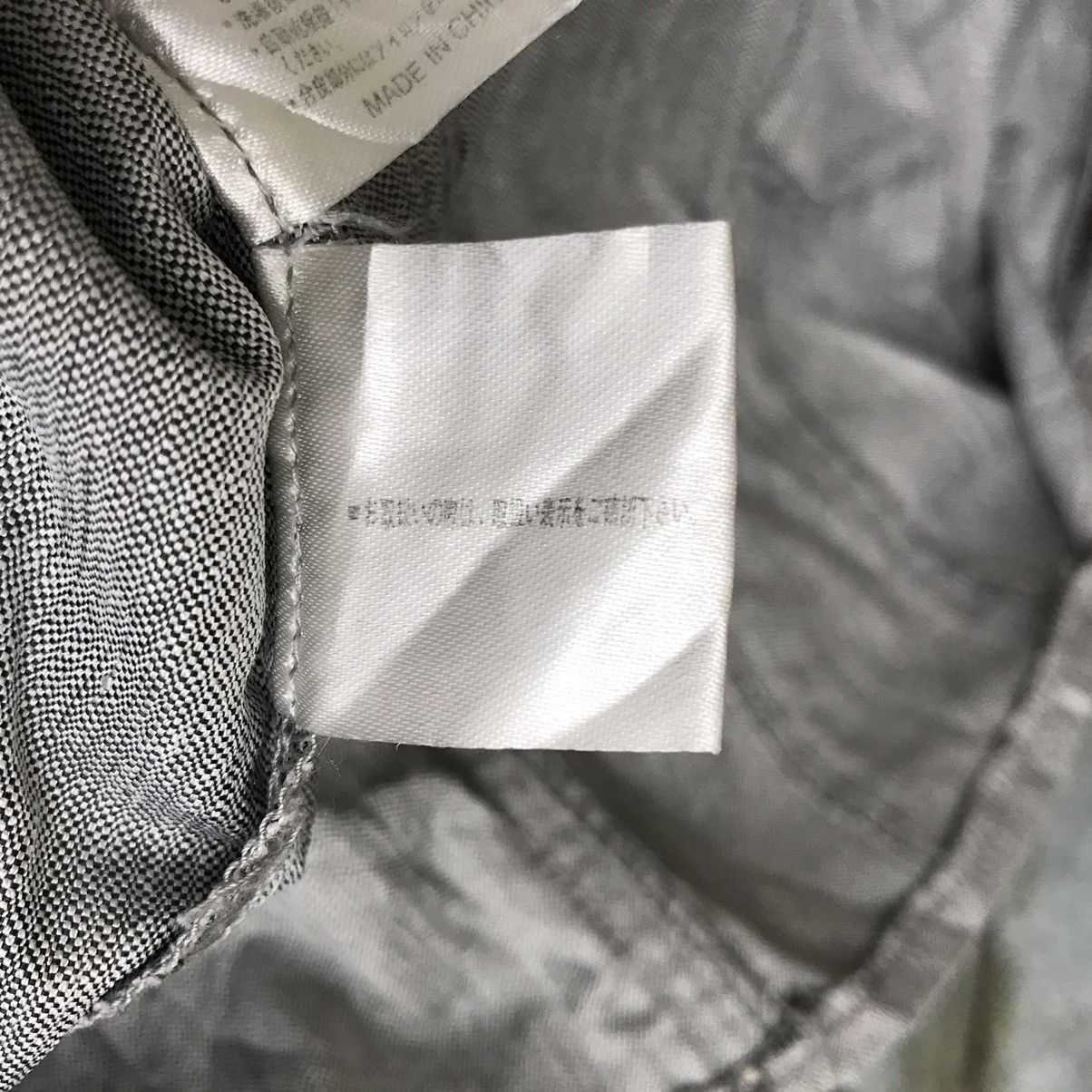 Japanese Brand SEMANTIC DESIGN Japanese Brand Grey Button Up Hooded Shirt Size US L / EU 52-54 / 3 - 7 Thumbnail