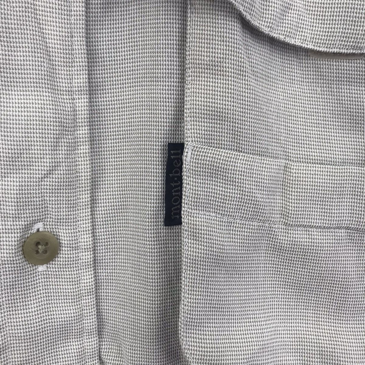 Montbell Vintage MONTBELL OUTDOOR Multi Pockets Grey Button Up Shirt Size US M / EU 48-50 / 2 - 3 Thumbnail