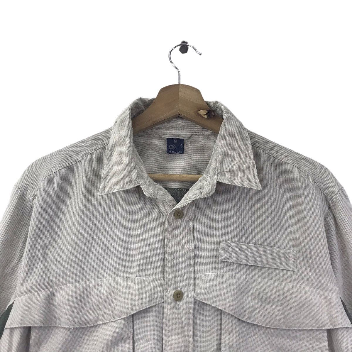 Montbell Vintage MONTBELL OUTDOOR Multi Pockets Grey Button Up Shirt Size US M / EU 48-50 / 2 - 2 Thumbnail