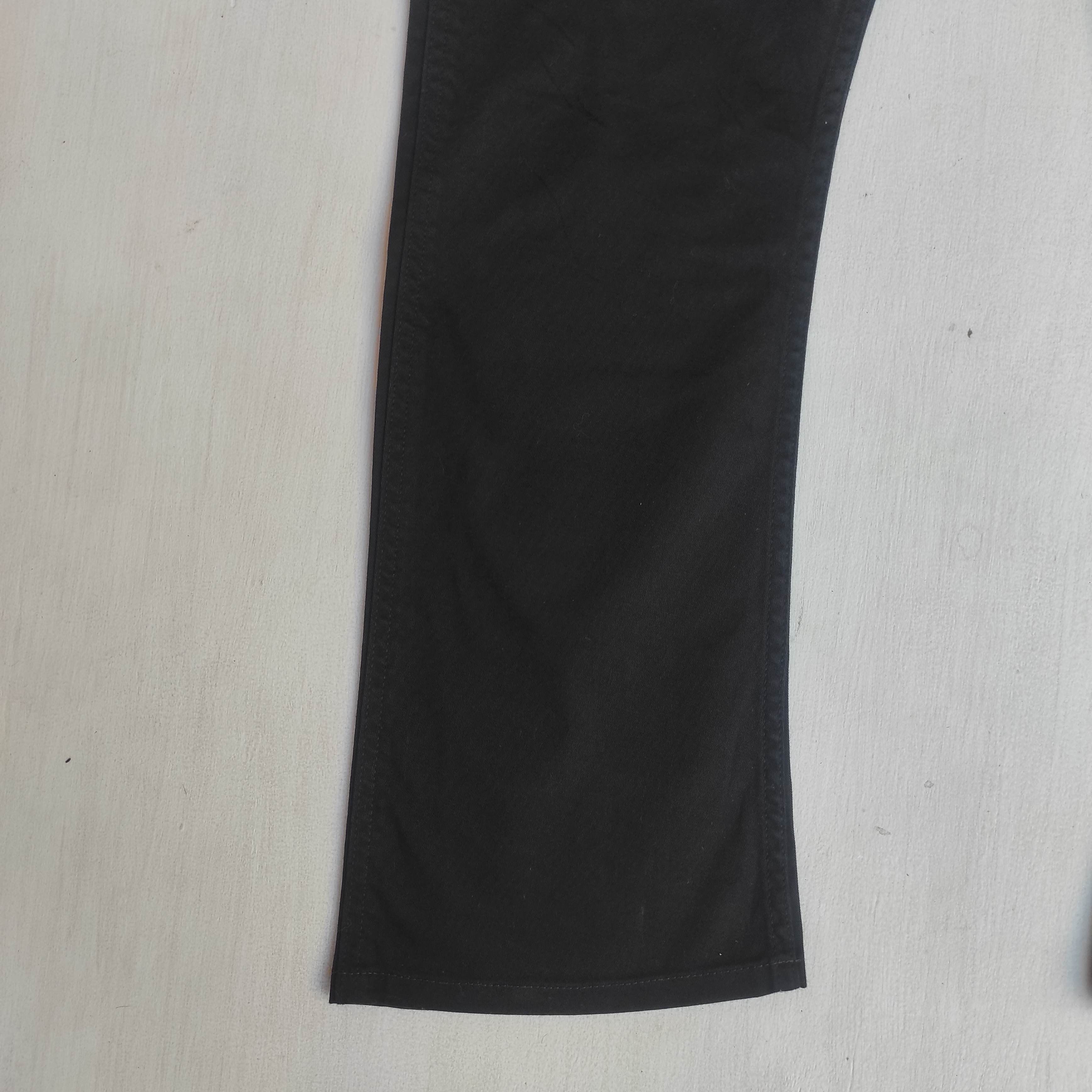 Hysteric Glamour Flare Pants Junhashimoto Black Curve Slim Bootcut Hype Size US 32 / EU 48 - 4 Thumbnail