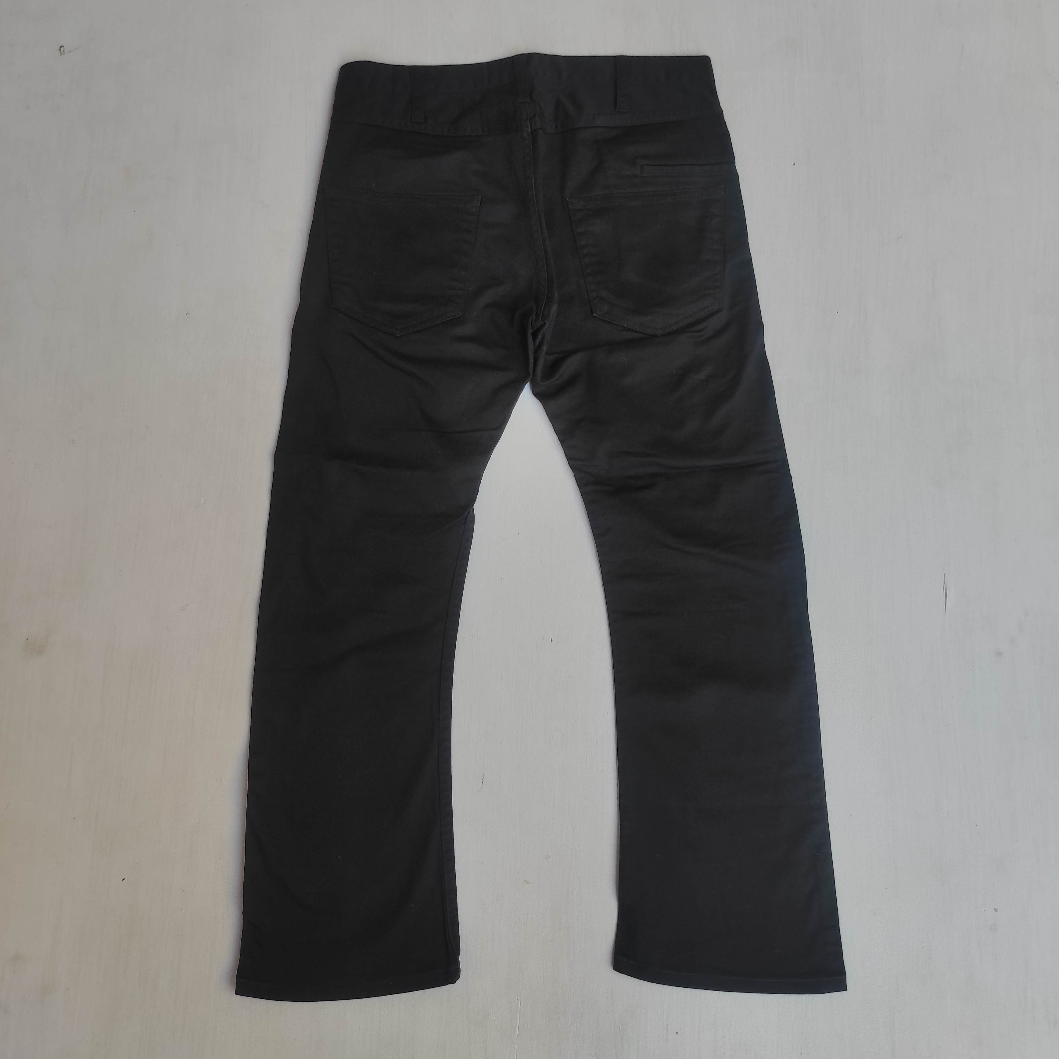 Hysteric Glamour Flare Pants Junhashimoto Black Curve Slim Bootcut Hype Size US 32 / EU 48 - 12 Thumbnail