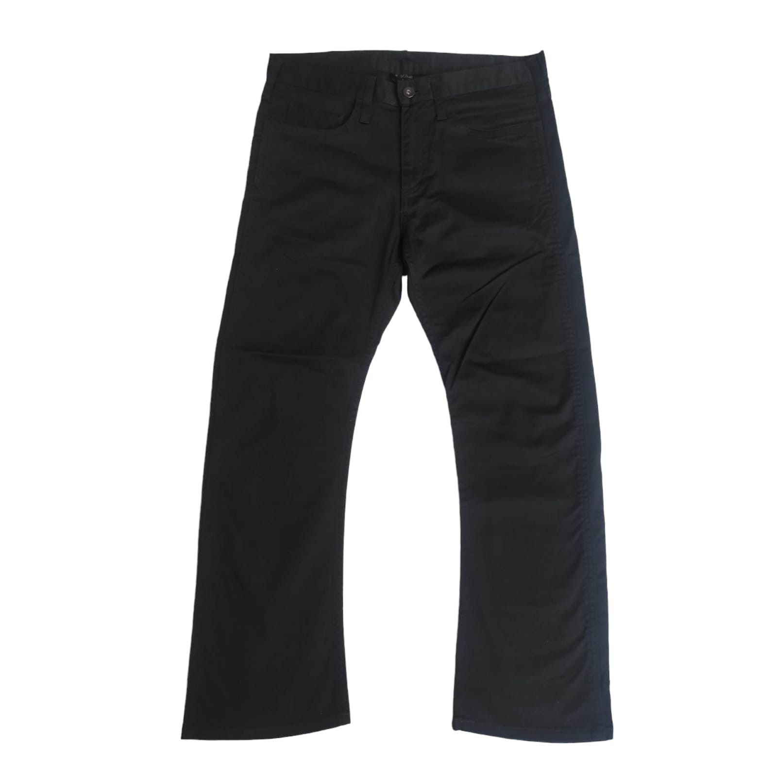 image of Hysteric Glamour x Junhashimoto Flare Pants Junhashimoto Black Curve Slim Bootcut Hype (Size 32)