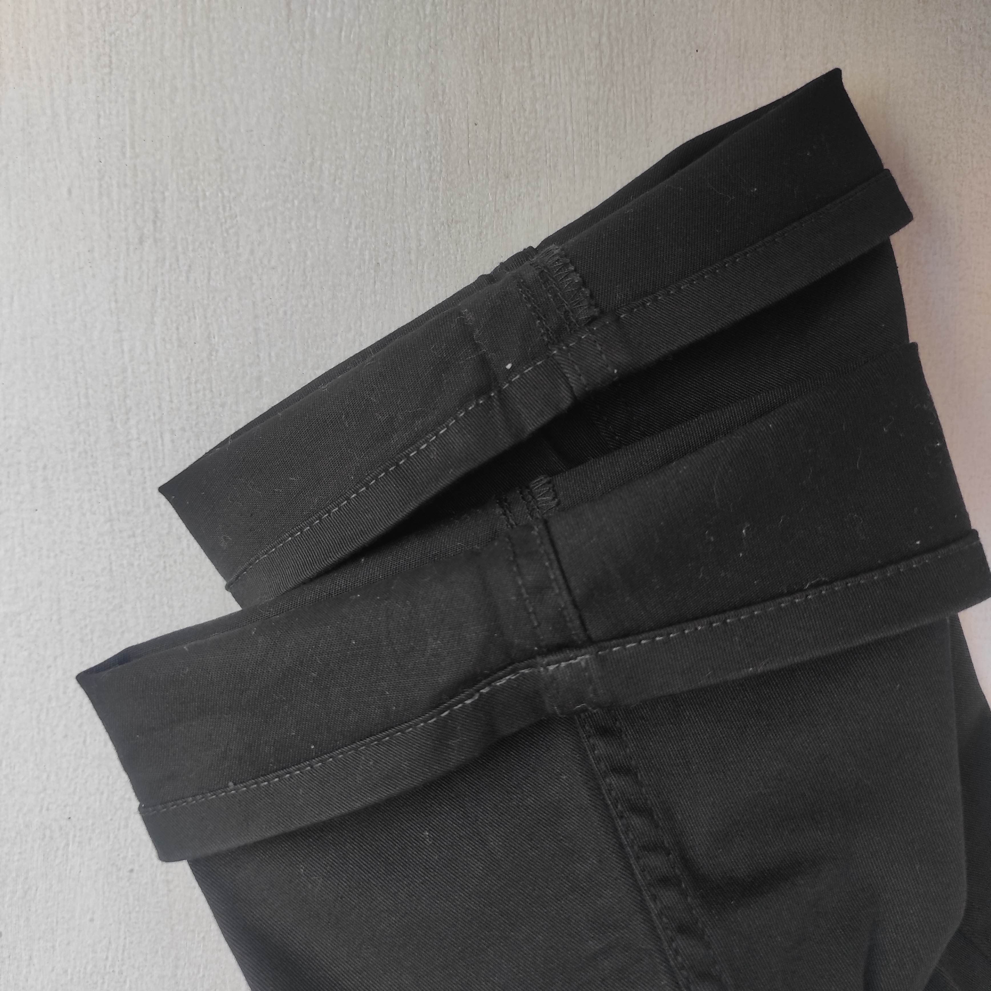 Flare Pants Junhashimoto Black Curve Slim Bootcut Hype