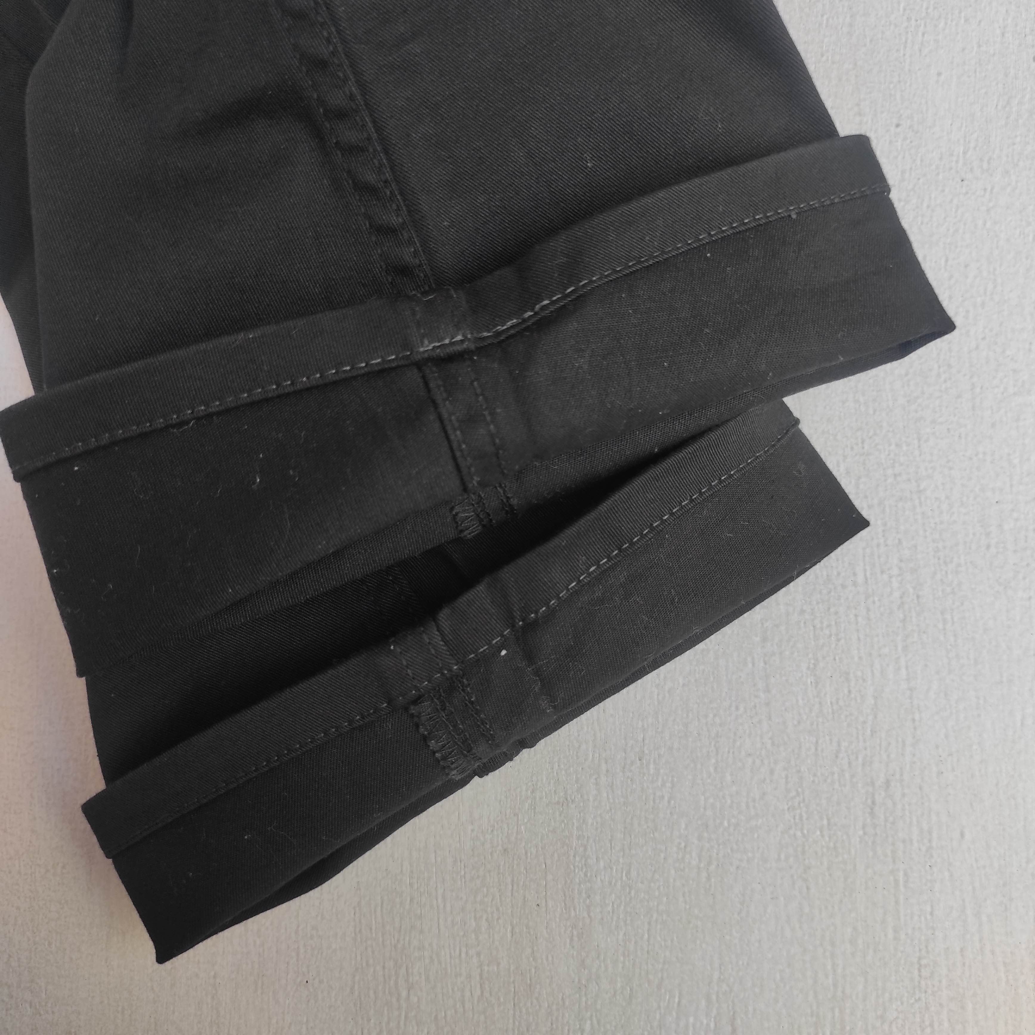 Hysteric Glamour Flare Pants Junhashimoto Black Curve Slim Bootcut Hype Size US 32 / EU 48 - 16 Thumbnail