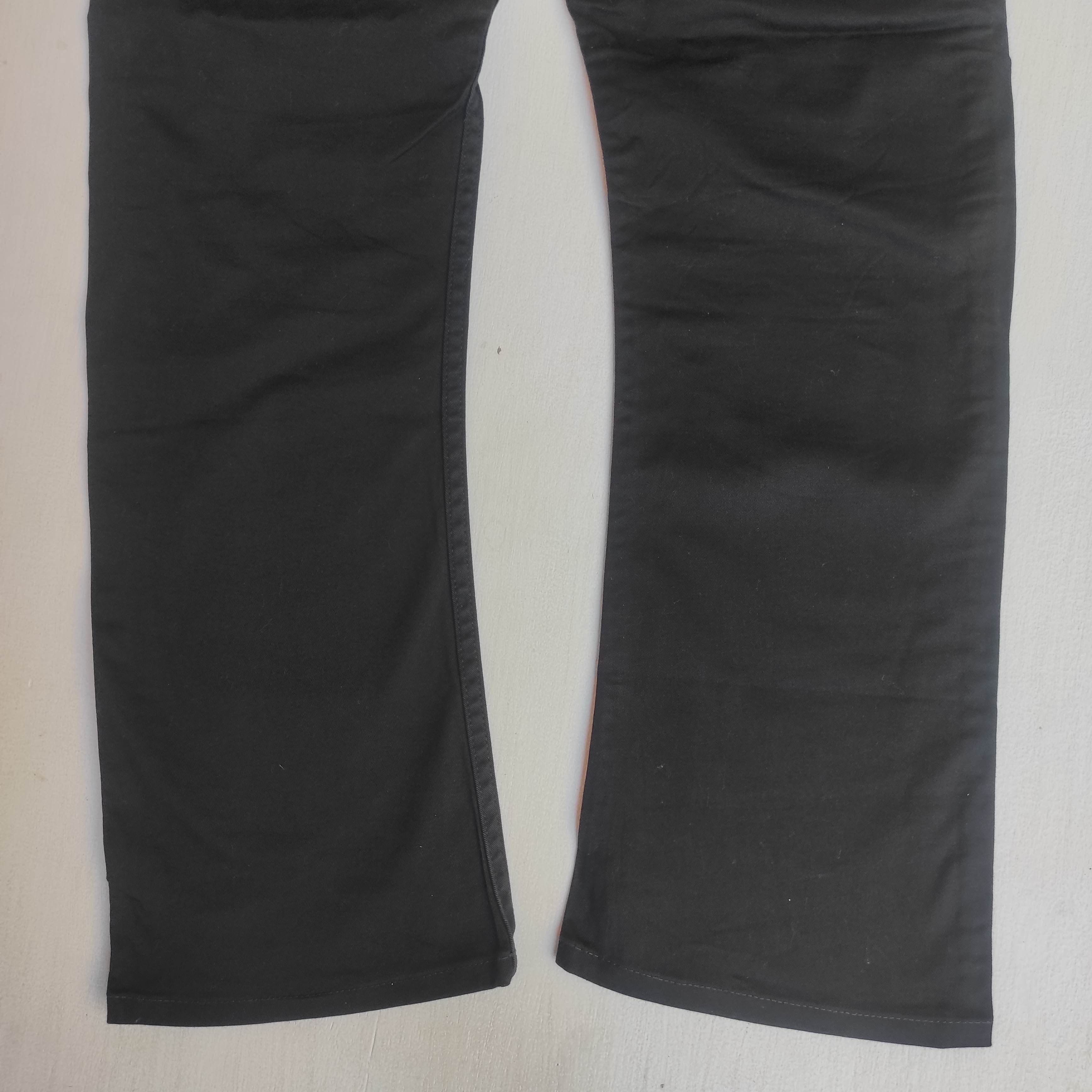 Hysteric Glamour Flare Pants Junhashimoto Black Curve Slim Bootcut Hype Size US 32 / EU 48 - 14 Thumbnail