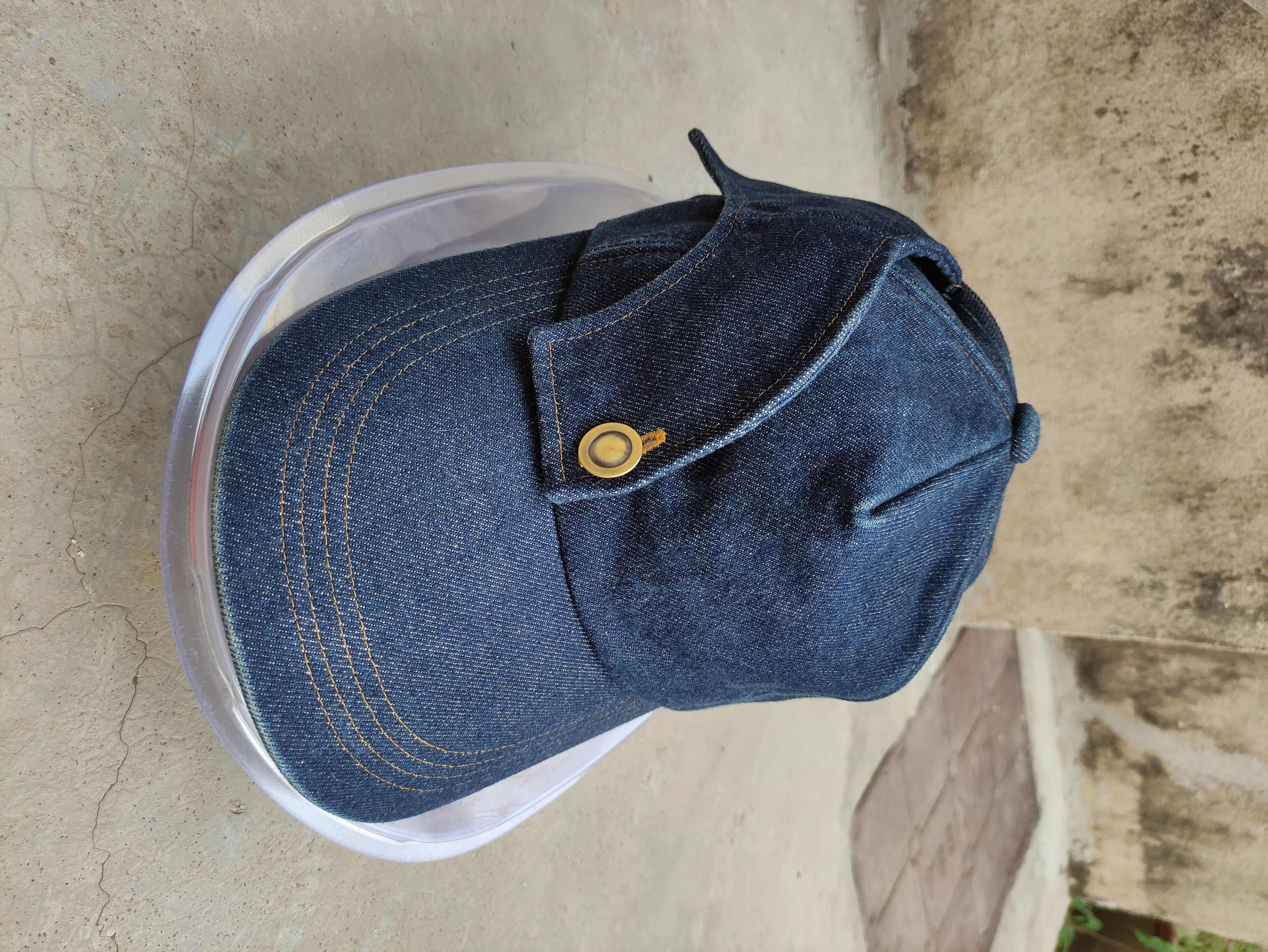 image of Archival Clothing x Ca4La Veryca4La Denim Cap, Men's