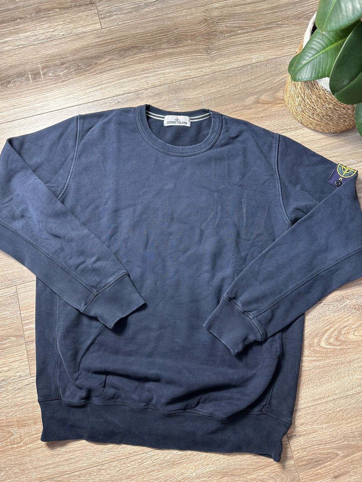 Stone Island Stone Island Crew Neck Sweatshirt Size US XL / EU 56 / 4 - 2 Thumbnail