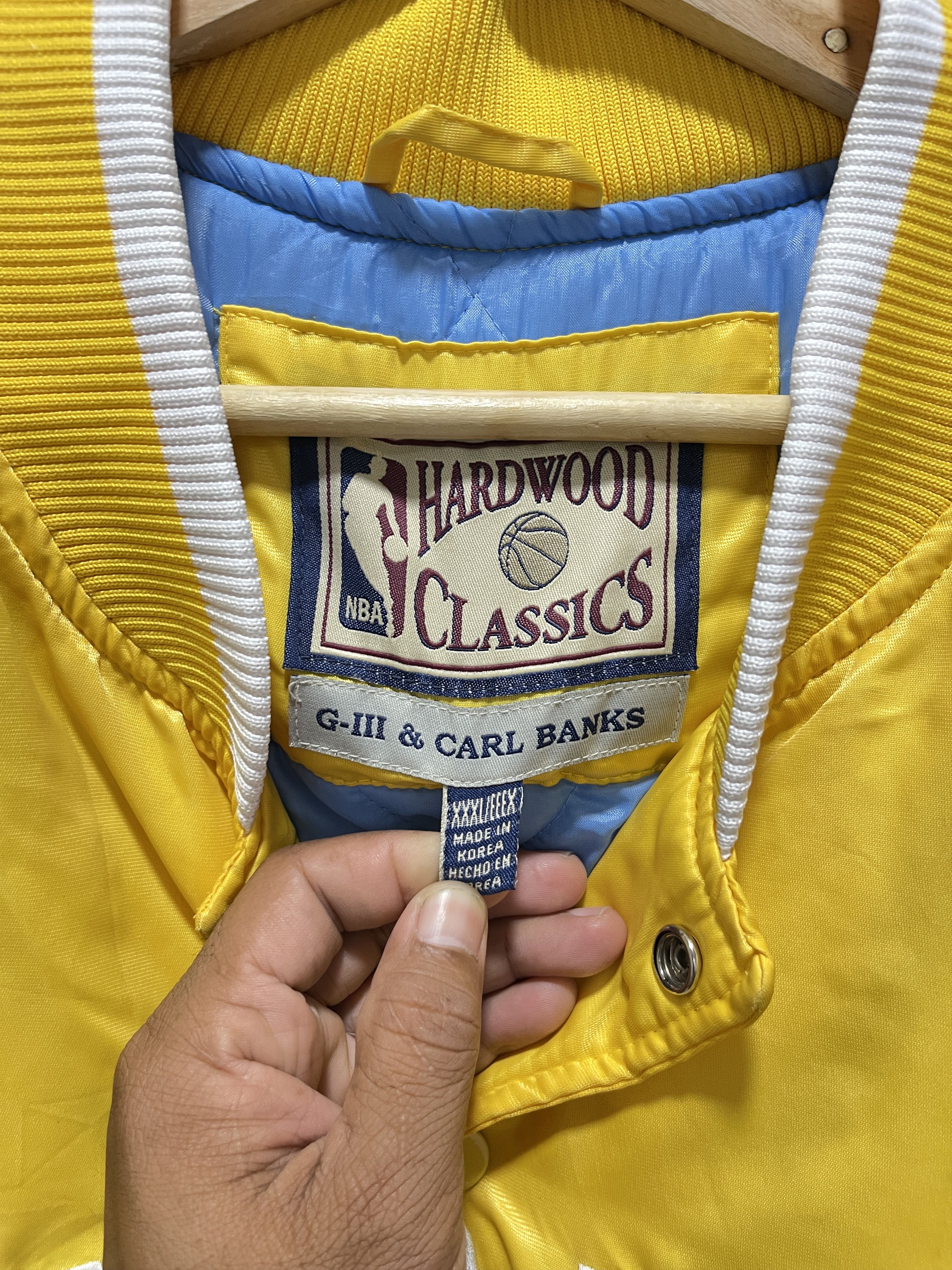 NBA × Vintage Vintage Minneapolis Laker NBA Oversized Varsity Jacket Size US XXL / EU 58 / 5 - 7 Thumbnail