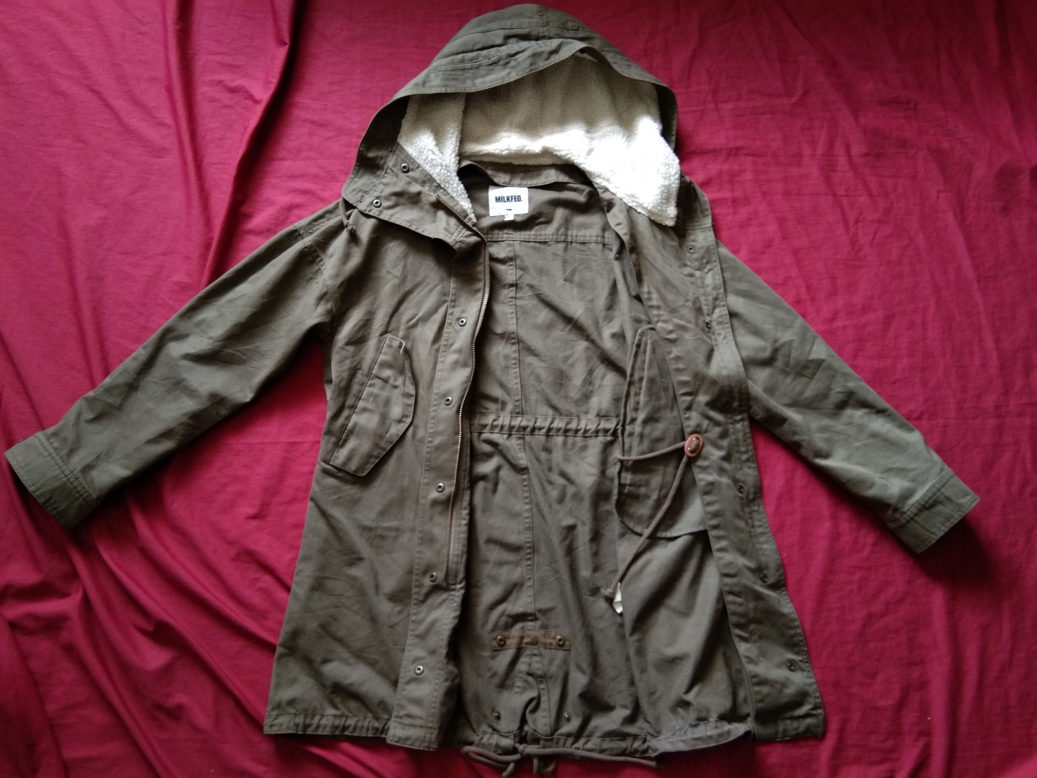 MILKFED $229 MILKFED by Sofia Coppola Parka hoodie Army Jacket Size M / US 6-8 / IT 42-44 - 5 Thumbnail