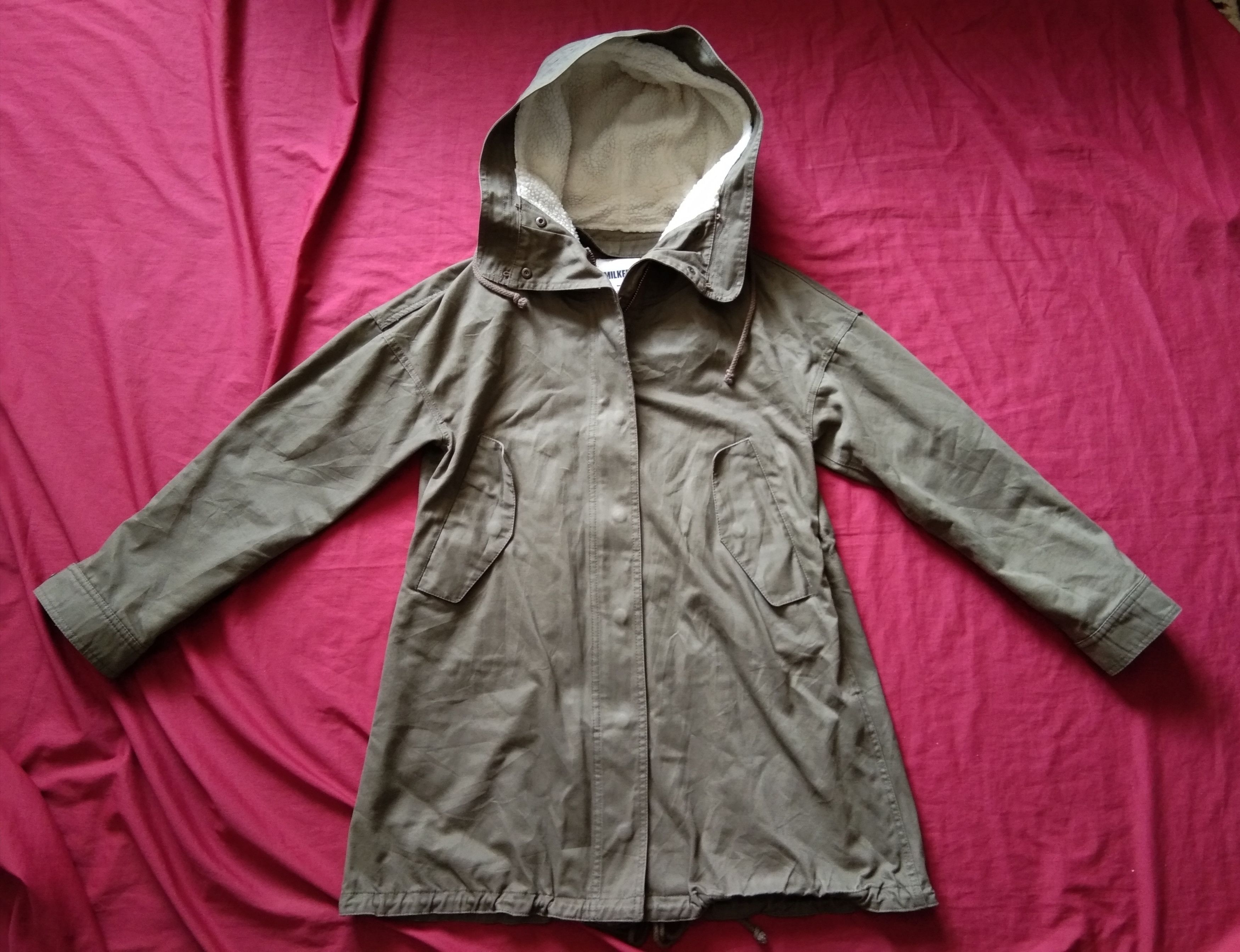 MILKFED $229 MILKFED by Sofia Coppola Parka hoodie Army Jacket Size M / US 6-8 / IT 42-44 - 4 Thumbnail