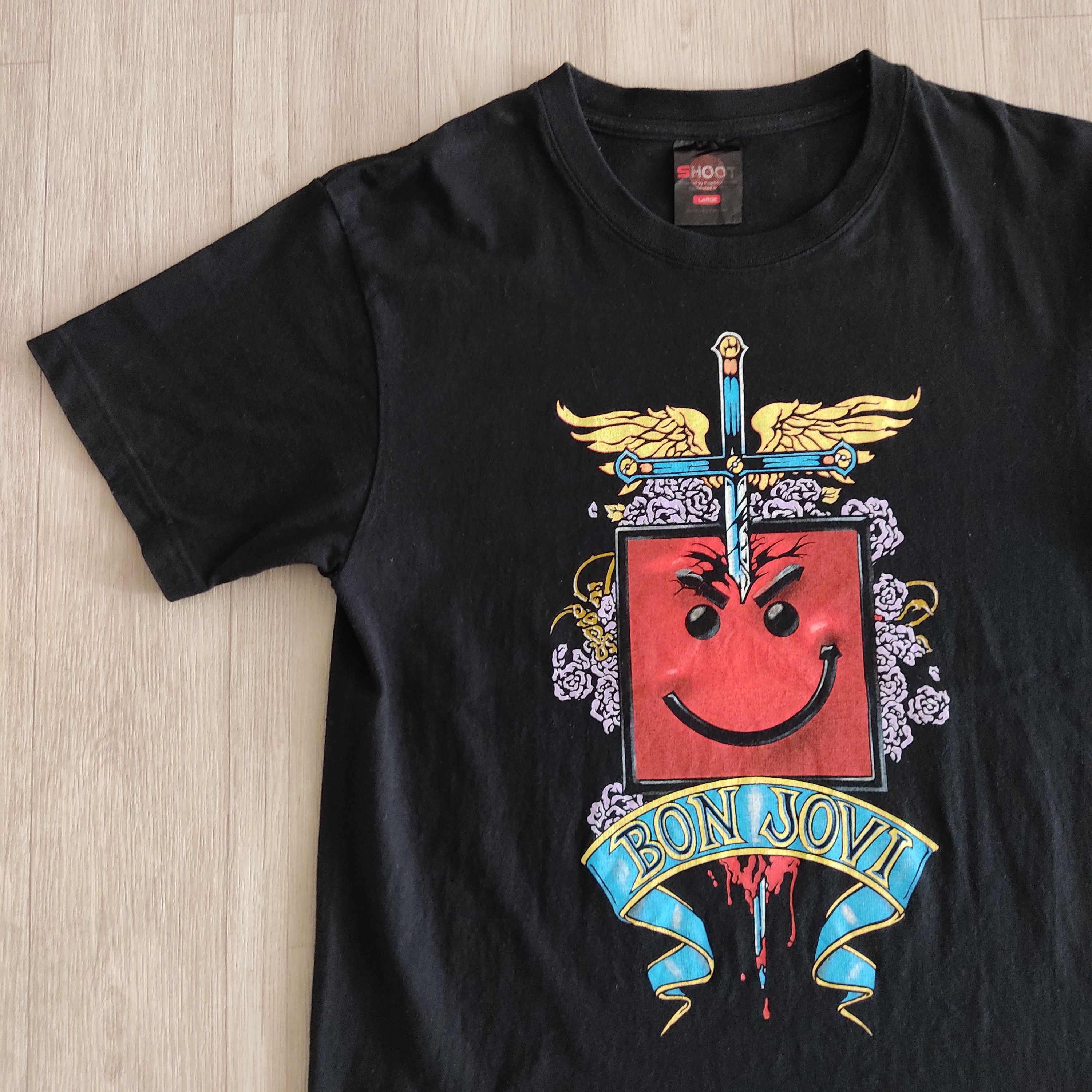 Band Tees BON JOVI Have A Nice Day 2006 Japan Tour T-shirt Size US M / EU 48-50 / 2 - 5 Thumbnail