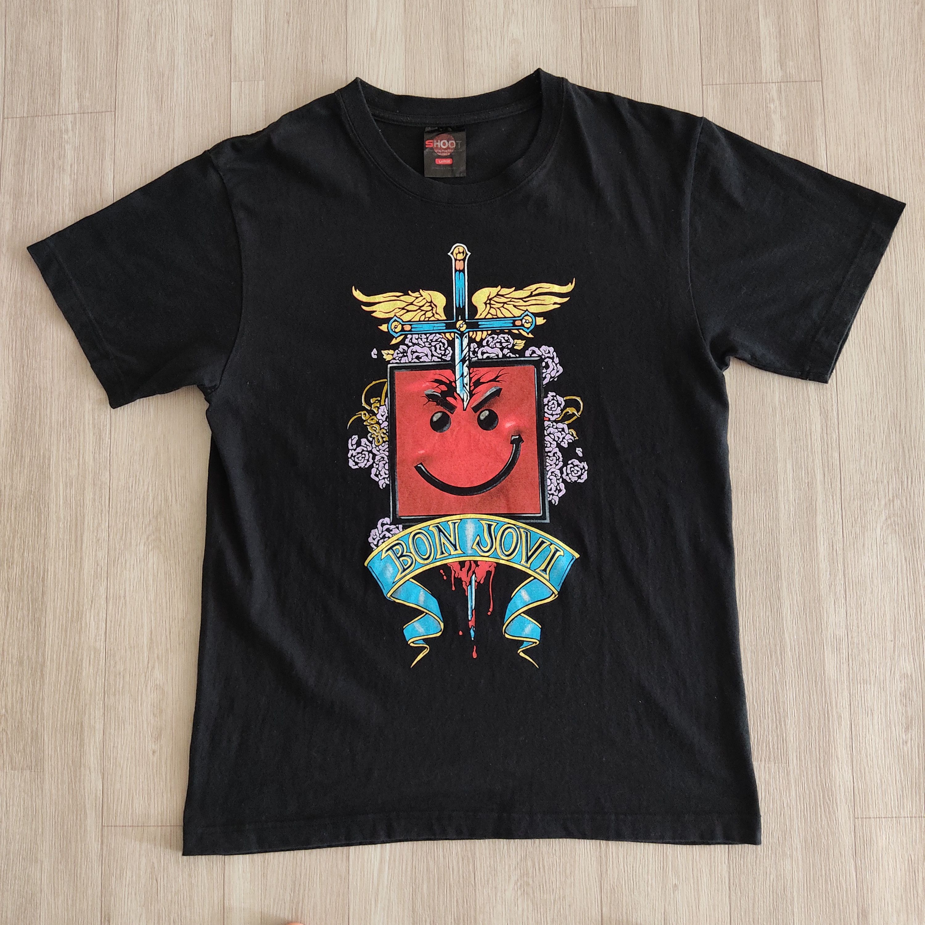 Band Tees BON JOVI Have A Nice Day 2006 Japan Tour T-shirt Size US M / EU 48-50 / 2 - 8 Thumbnail