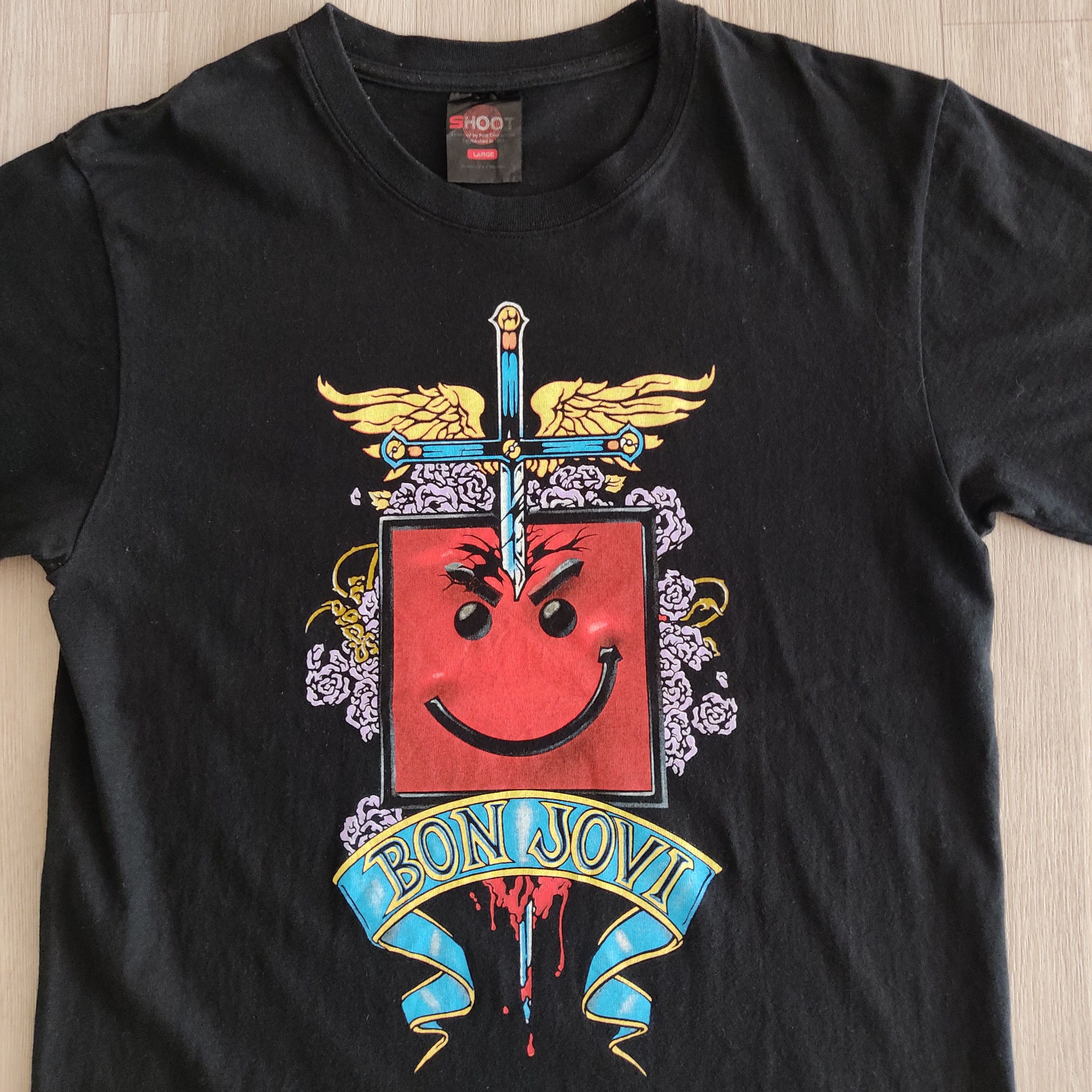 Band Tees BON JOVI Have A Nice Day 2006 Japan Tour T-shirt Size US M / EU 48-50 / 2 - 3 Thumbnail