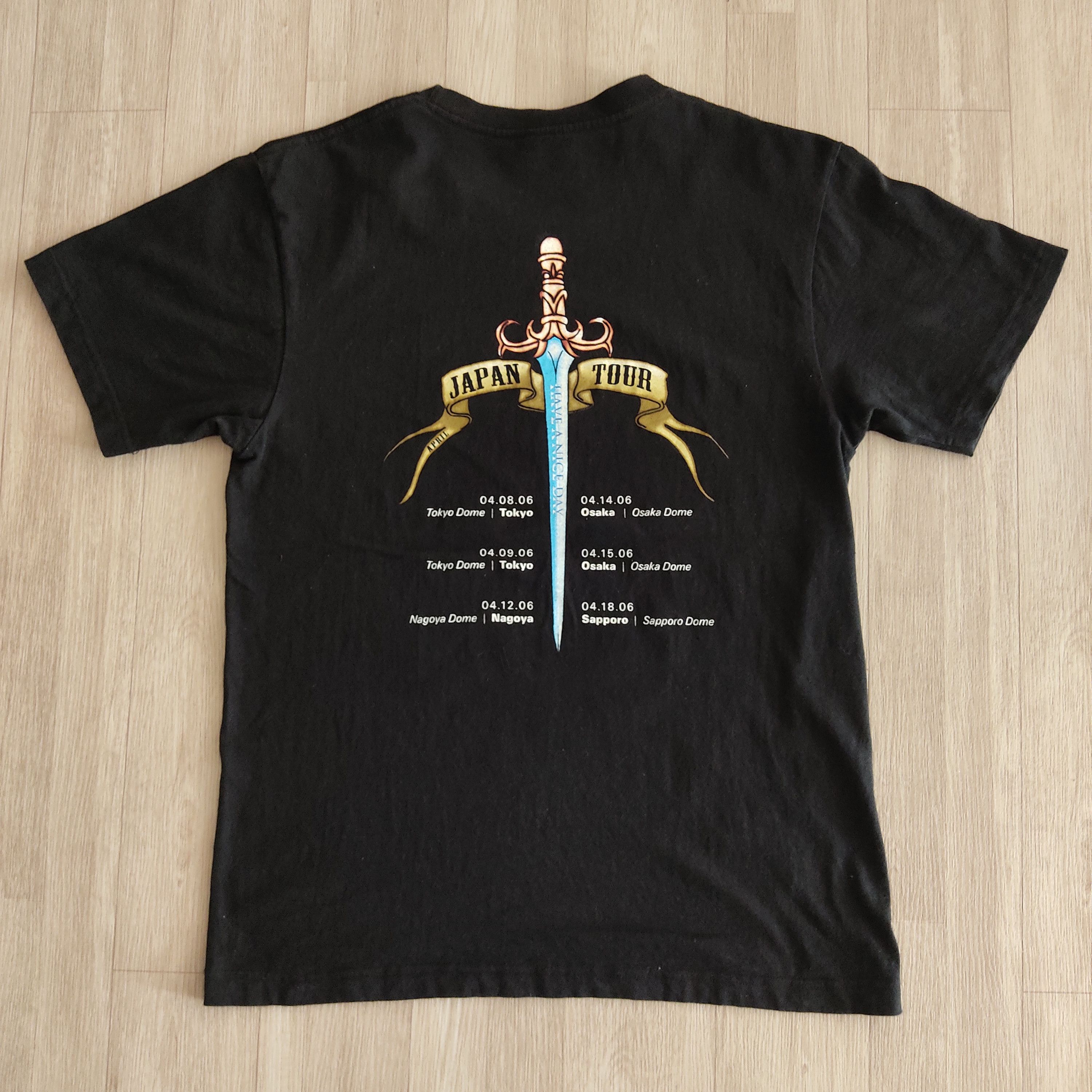Band Tees BON JOVI Have A Nice Day 2006 Japan Tour T-shirt Size US M / EU 48-50 / 2 - 9 Thumbnail