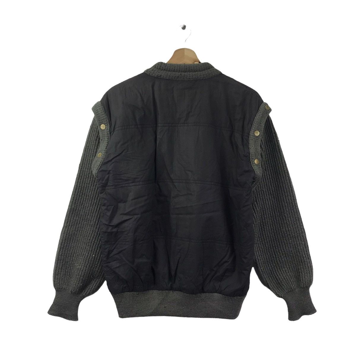Pierre Balmain Vintage PIERRE BALMAIN PARIS Brand Designer Wool GreySweater Size US M / EU 48-50 / 2 - 10 Thumbnail
