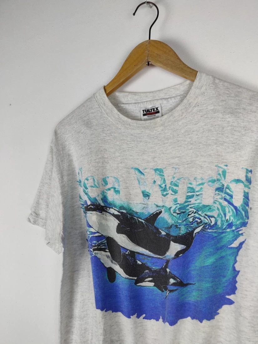 Vintage Vintage Sea World Tees Size US XL / EU 56 / 4 - 4 Thumbnail