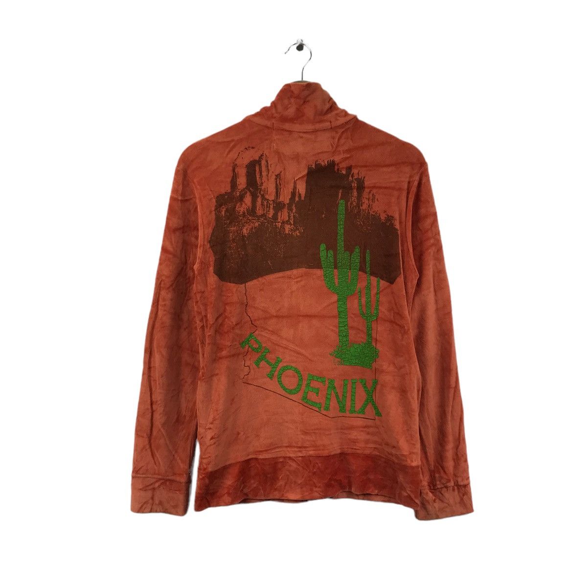 Phoenix Clothing × Vintage Vintage PHOENIX QUA-TSI USA Orange Sweater Size US XS / EU 42 / 0 - 1 Thumbnail