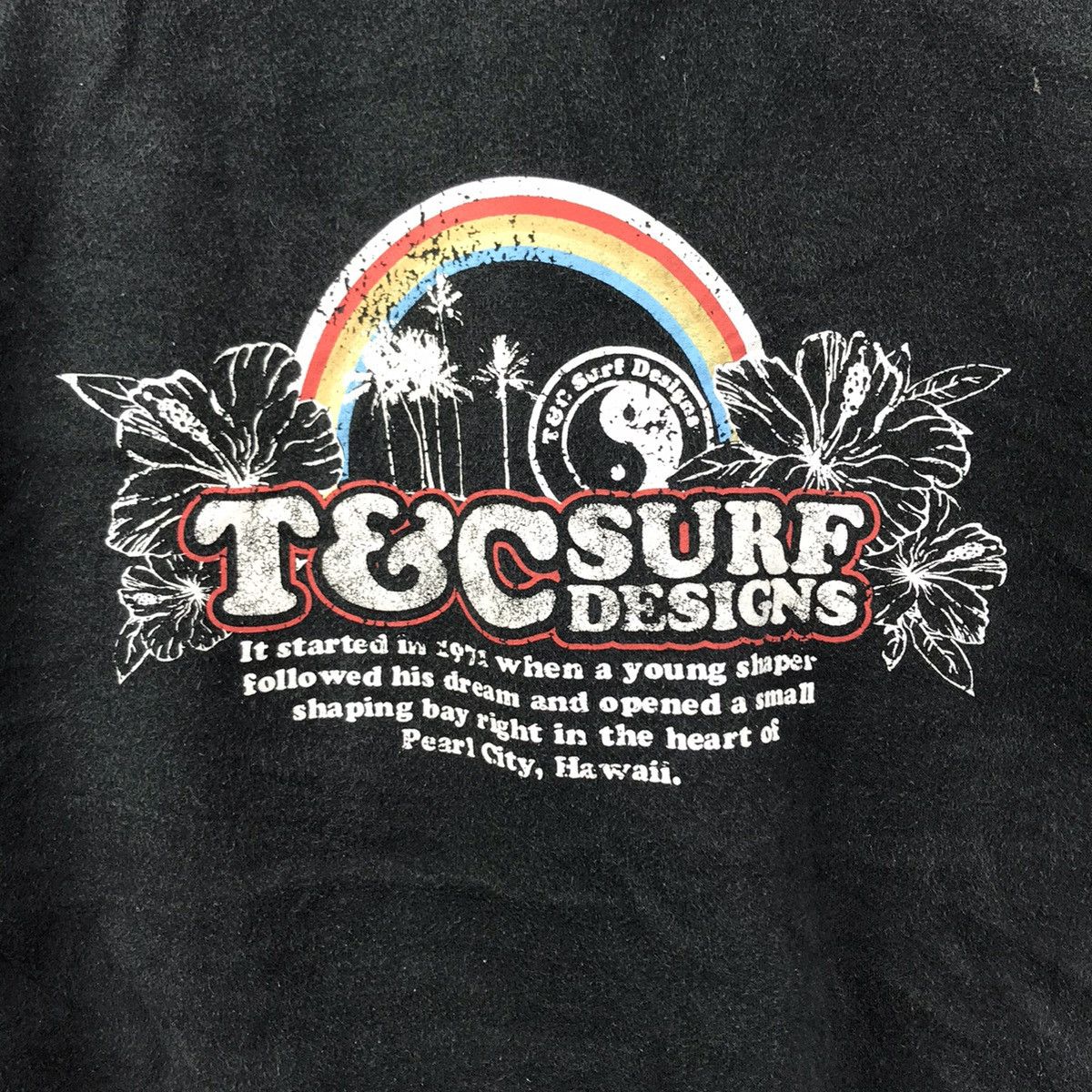 Vintage T&C Surf Design Hawaii USA SURFWEAR Surfing Sweatshirt Size US XL / EU 56 / 4 - 2 Thumbnail