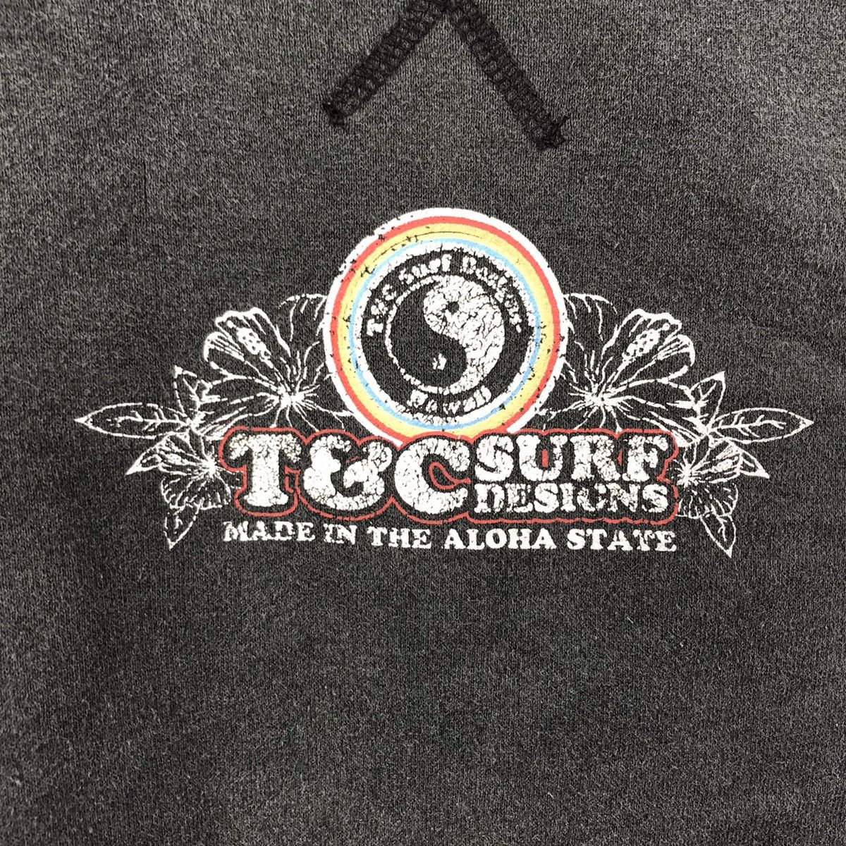 Vintage T&C Surf Design Hawaii USA SURFWEAR Surfing Sweatshirt Size US XL / EU 56 / 4 - 5 Thumbnail