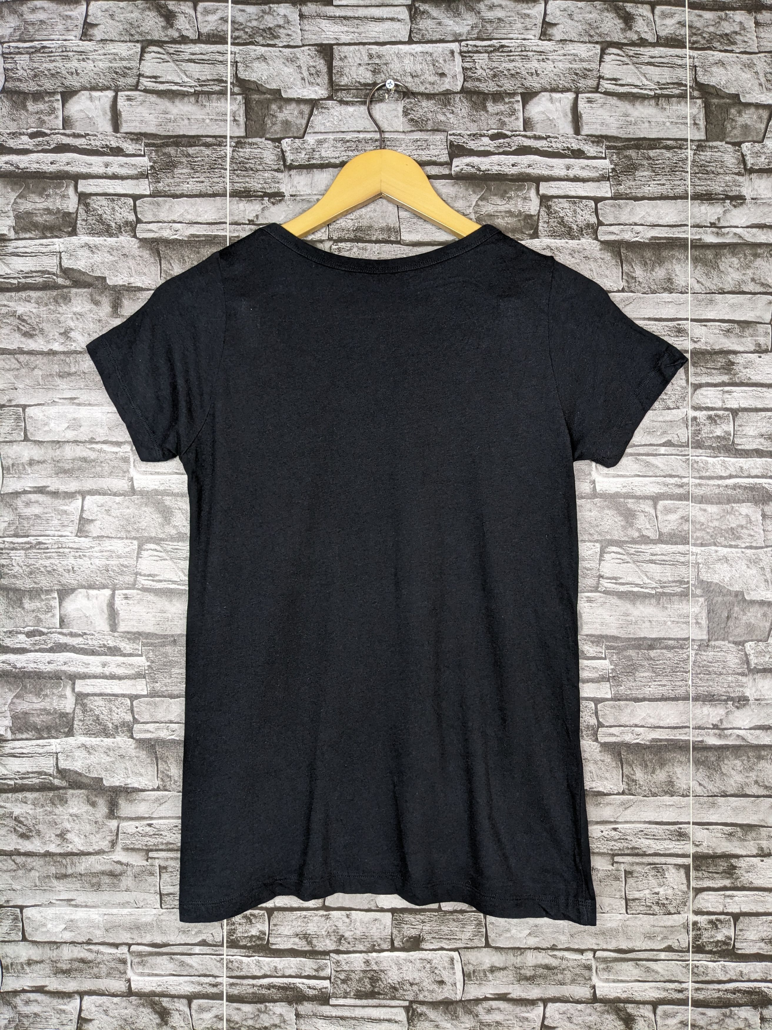 Adidas Adidas Neo Plain Shirt Cotton Tops Short Sleeve Round Neck Size M / US 6-8 / IT 42-44 - 4 Thumbnail