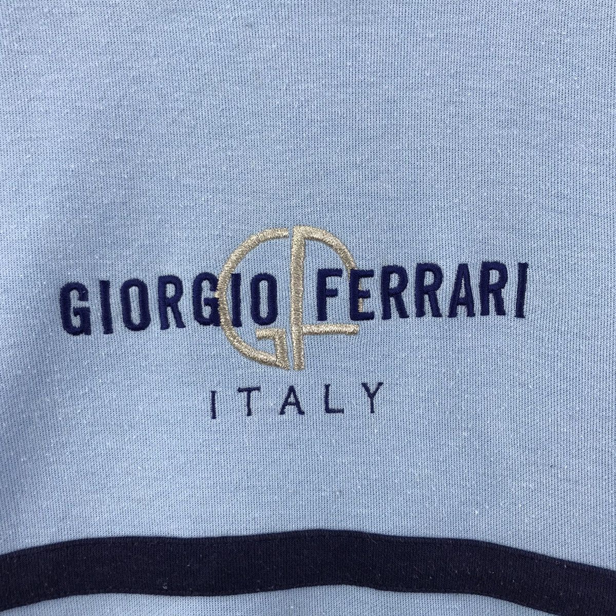 Vintage Vintage GIORGIO FERRARI Italy Blue Sweatshirt Size US M / EU 48-50 / 2 - 3 Thumbnail