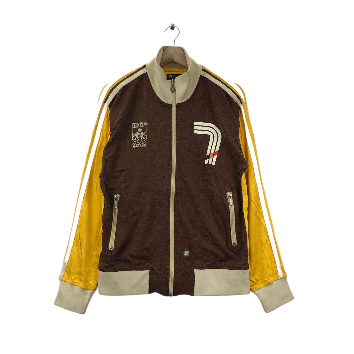 Lotto Sport Vintage LOTTO ITALIA Sport Design Track Jacket Size US L / EU 52-54 / 3 - 3 Thumbnail