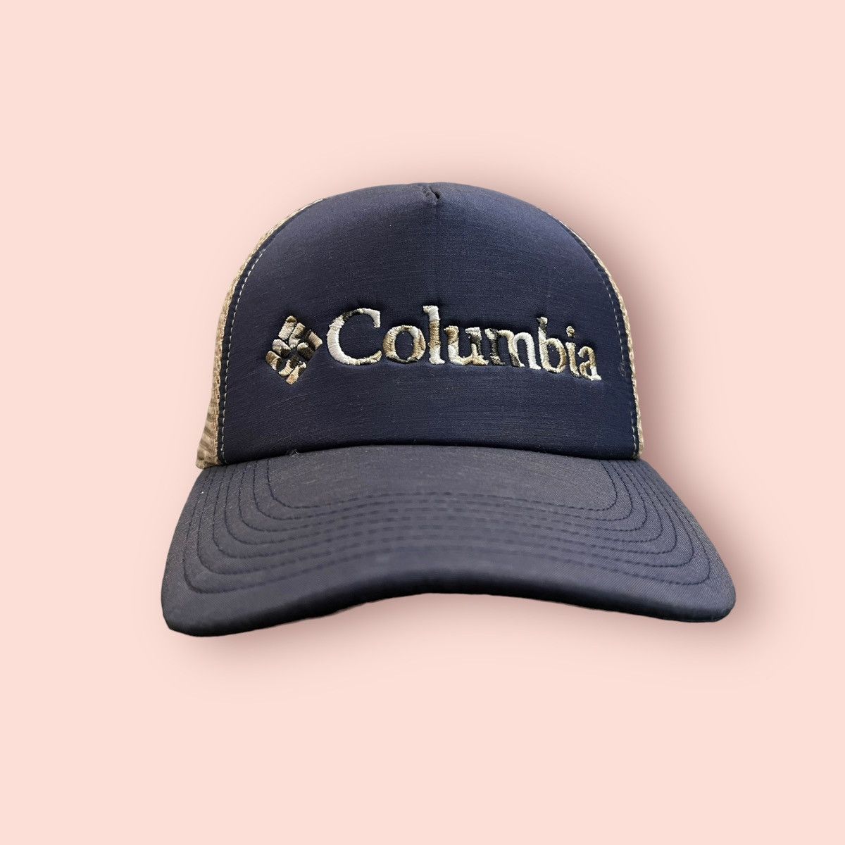 Columbia VINTAGE COLUMBIA CAMO EMBROIDERED TRUCKER SNAPBACK Size ONE SIZE - 5 Thumbnail