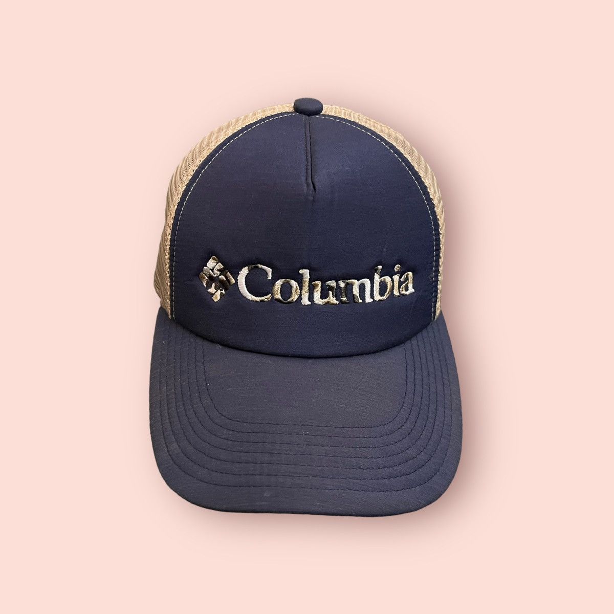 Columbia VINTAGE COLUMBIA CAMO EMBROIDERED TRUCKER SNAPBACK Size ONE SIZE - 6 Thumbnail