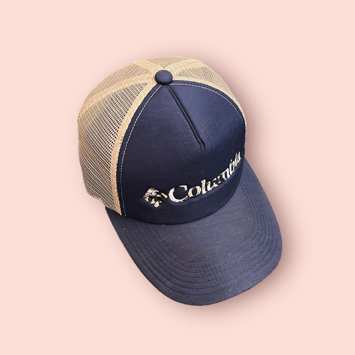 Columbia VINTAGE COLUMBIA CAMO EMBROIDERED TRUCKER SNAPBACK Size ONE SIZE - 4 Thumbnail