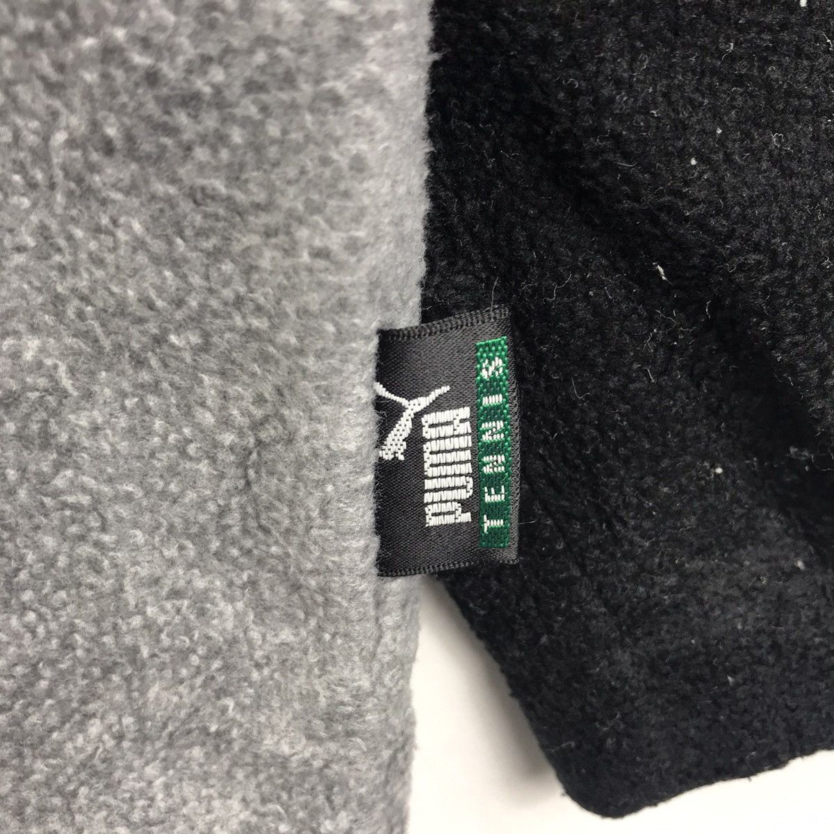 Puma PUMA Emboidered Logo Fleece Half Zipper Grey Swestshirt Size US M / EU 48-50 / 2 - 5 Thumbnail