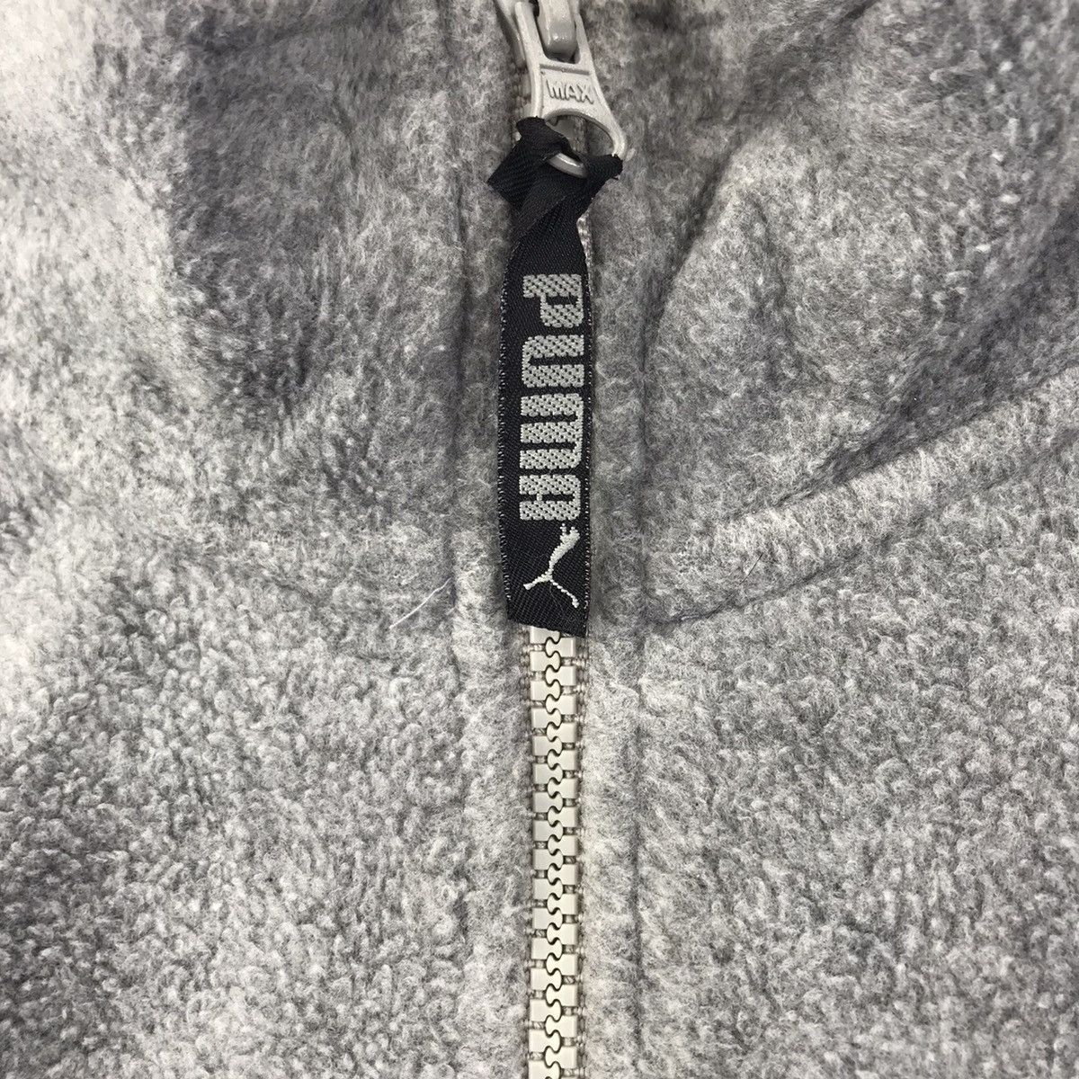 Puma PUMA Emboidered Logo Fleece Half Zipper Grey Swestshirt Size US M / EU 48-50 / 2 - 4 Thumbnail