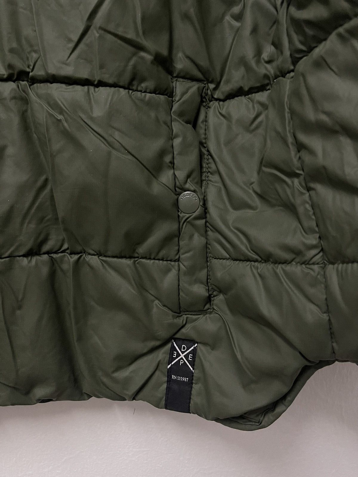 10 Deep × Vintage Vintage 10 Deep Camo Flauge Down Puffer Vest Size US XS / EU 42 / 0 - 13 Thumbnail